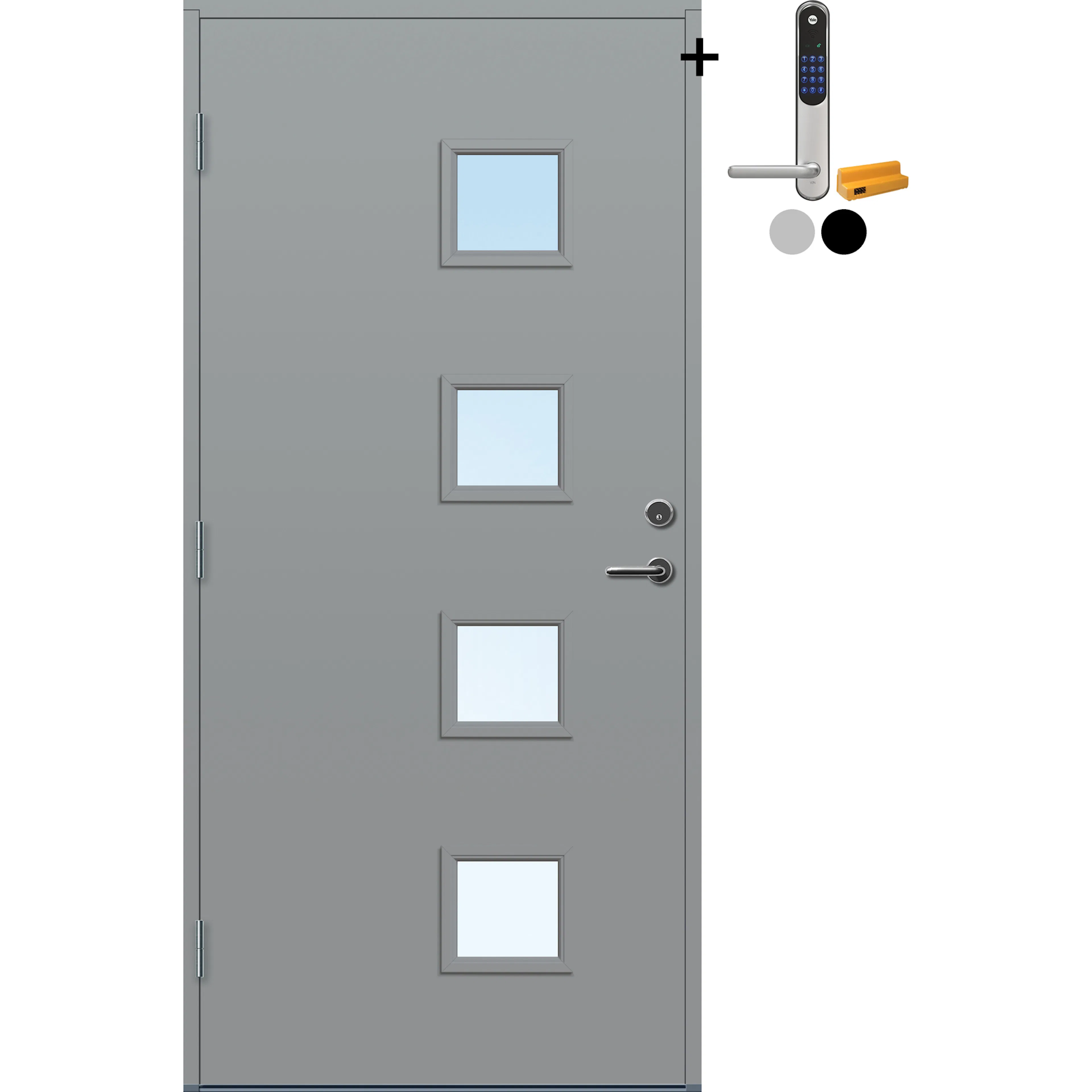NCS S-3502-B, Lys Grå