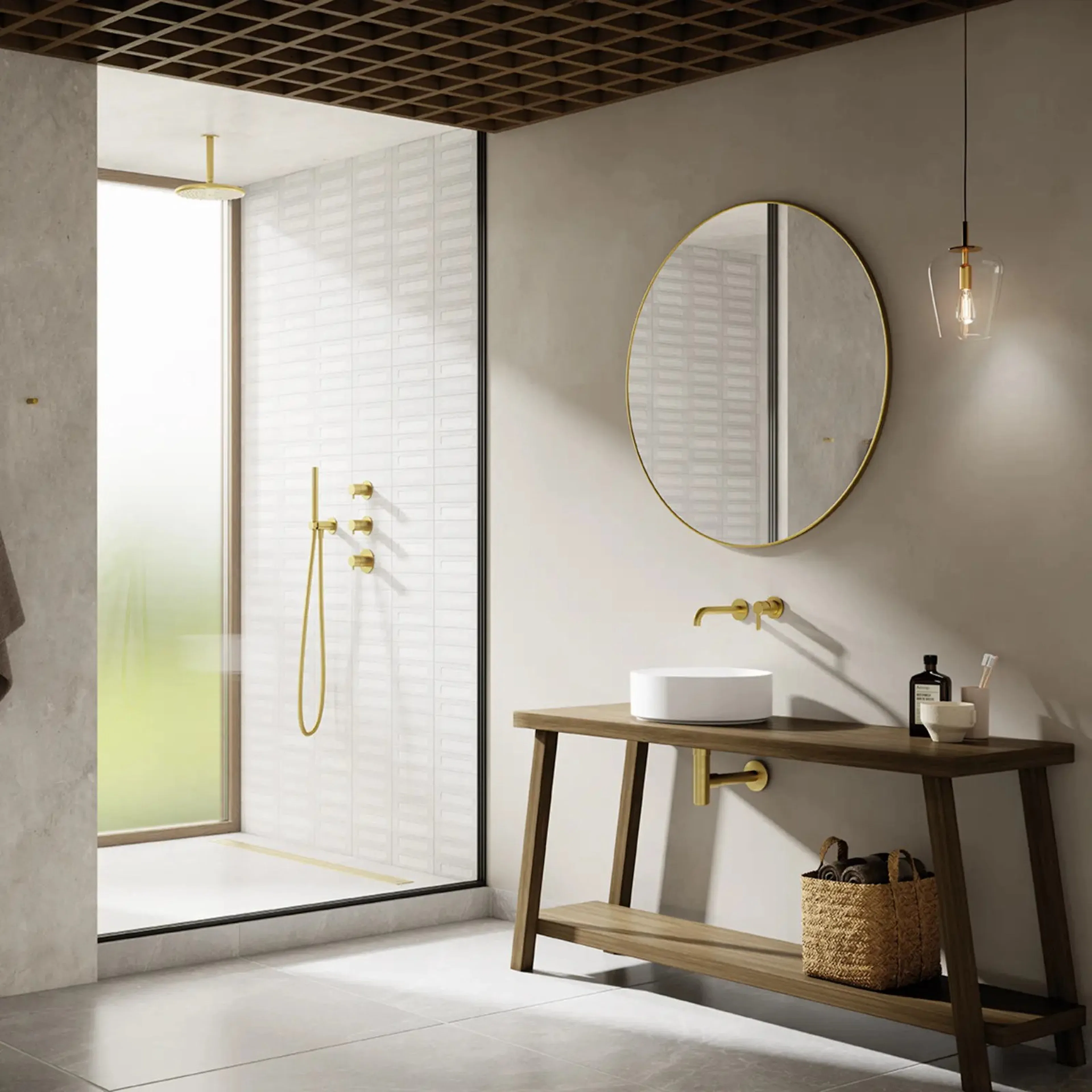 Komplett Takdusjsett Damixa Silhouet XS2 Innbygging