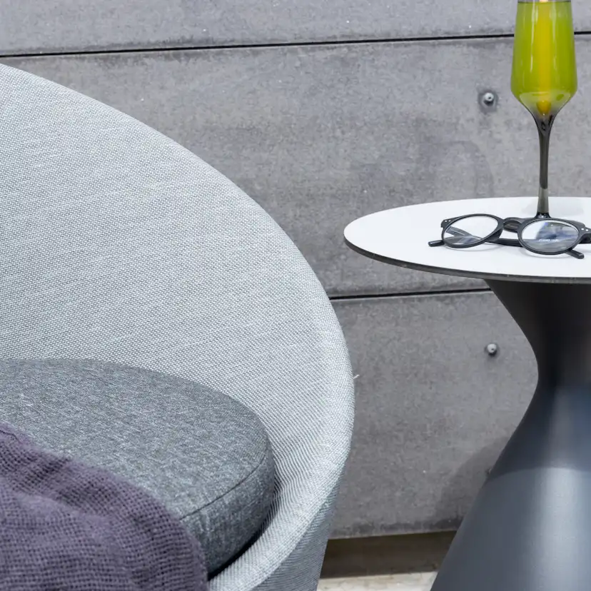 Spoga - Lounge Set- Black / Grey - - Loungesett Venture Home Spoga