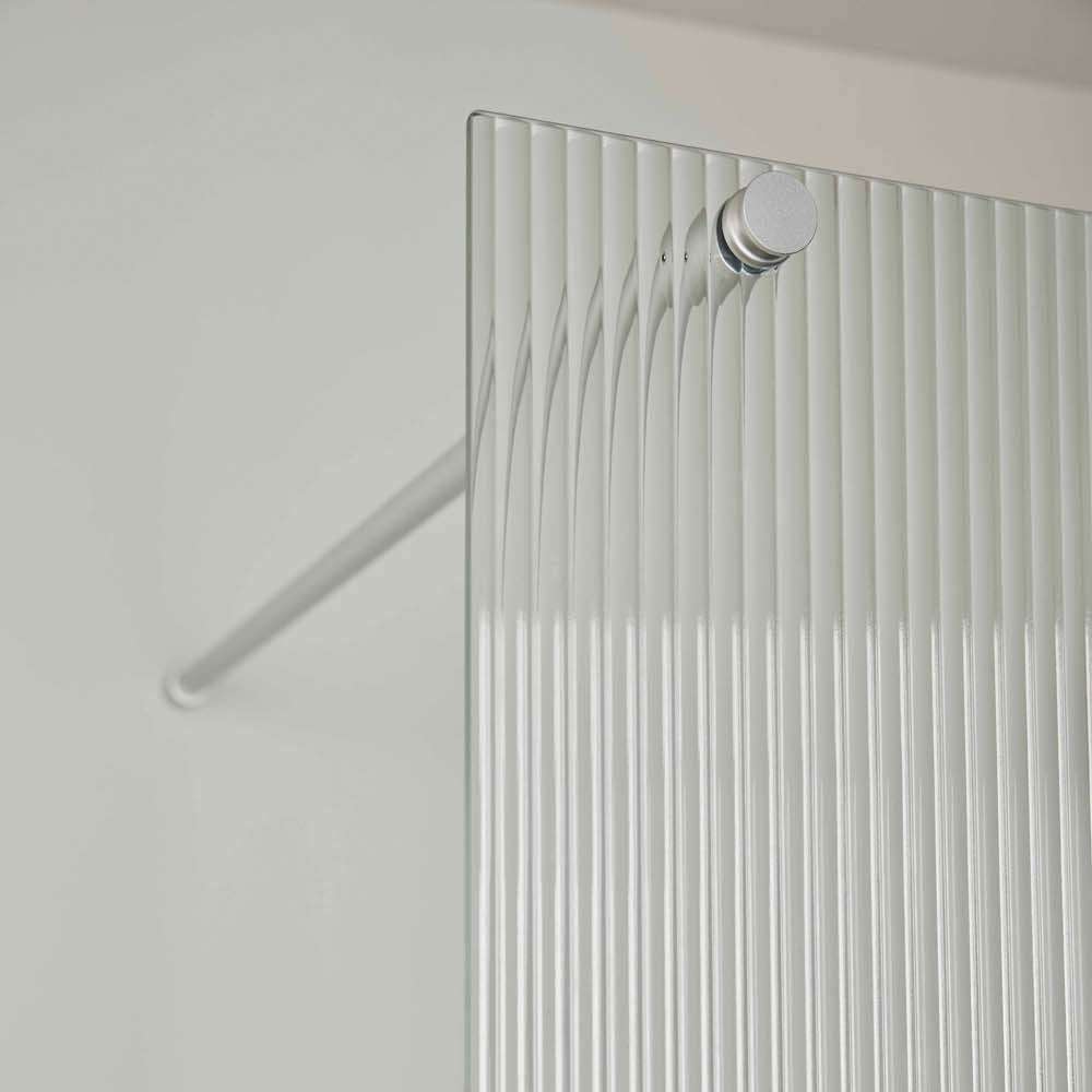 Dusjvegg Noro Frost 115 Riflet Glass