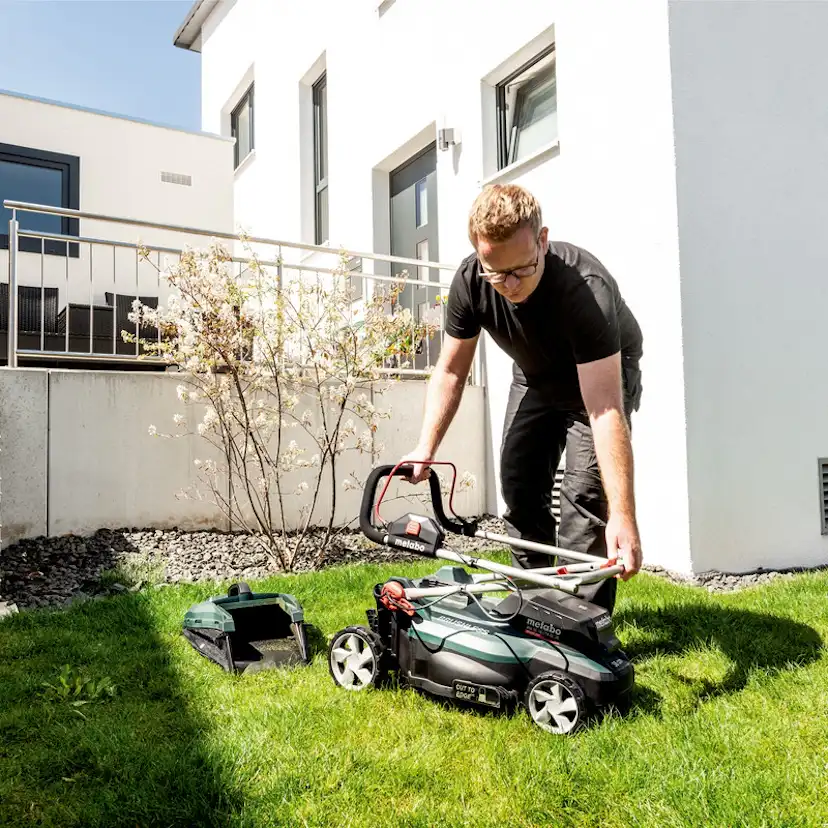 Gressklipper Metabo RM 36-18 LTX BL 36 Uten Batteri