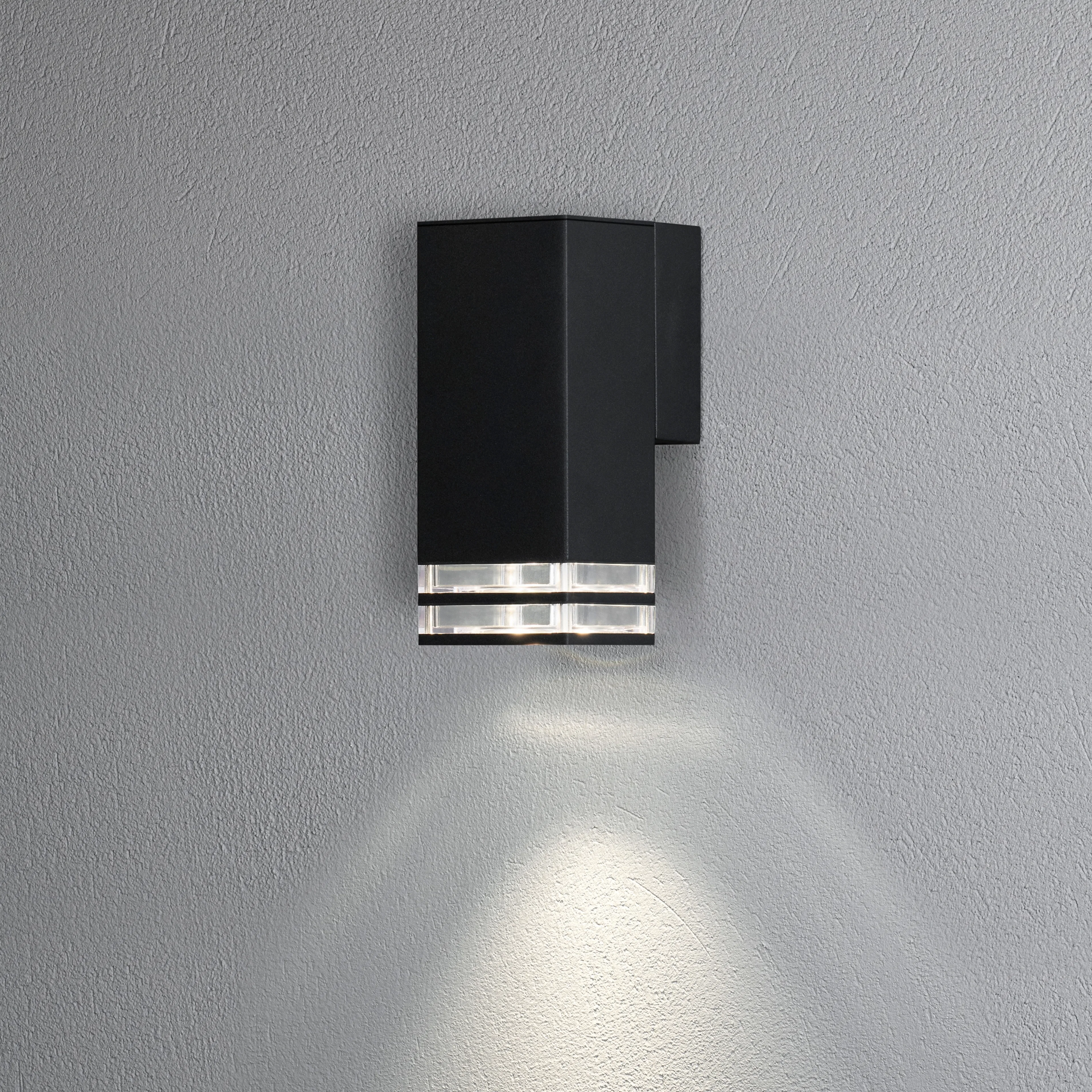 Vegglampe Gnosjö Konstsmide Pollux Ned Dobbel 2xGU10