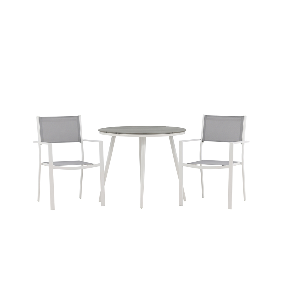Cafégruppe Venture Home Break Ø90 cm med 2 Copacabana Stoler