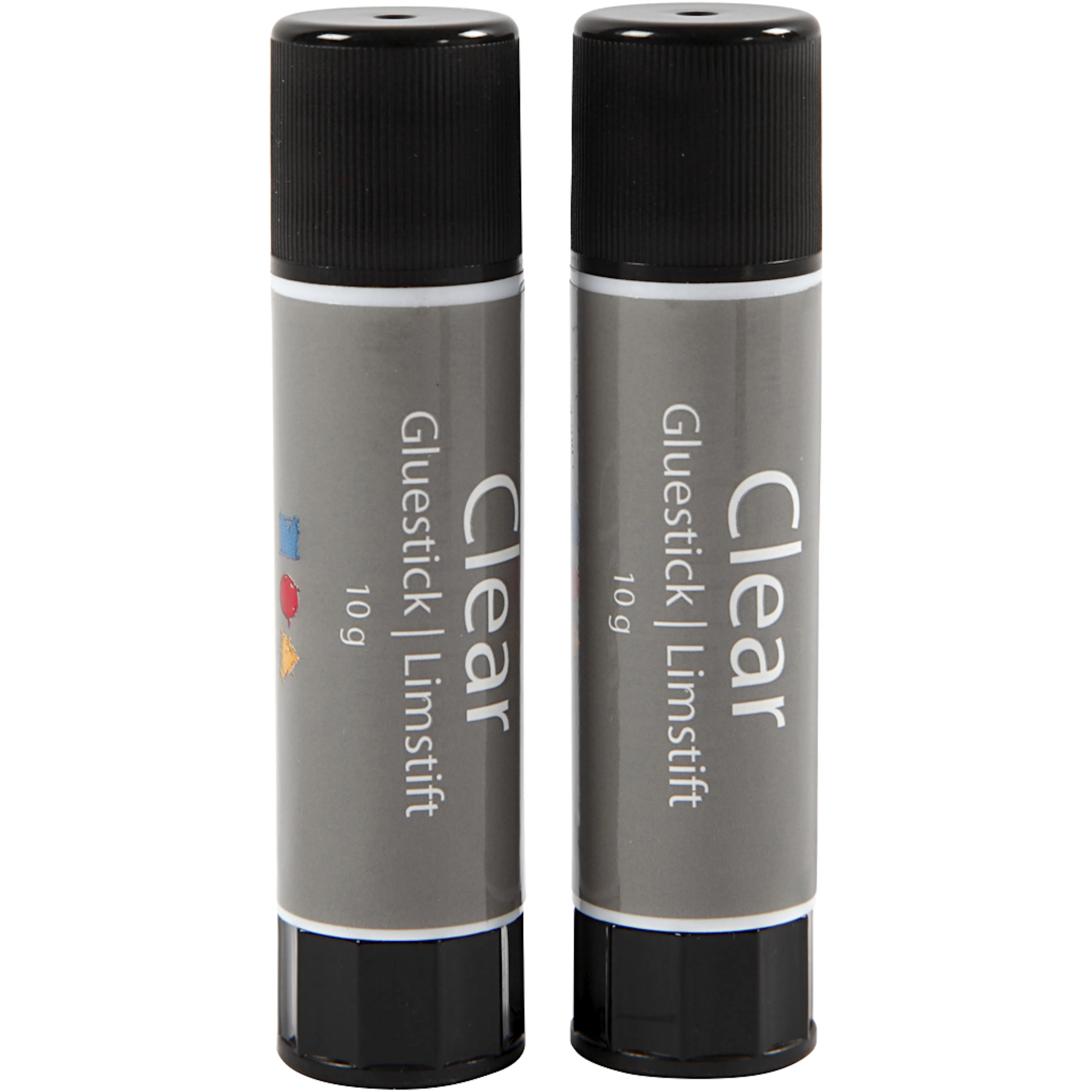 Limstift Creativ Company Clear Rund 2 stk/1 Pk