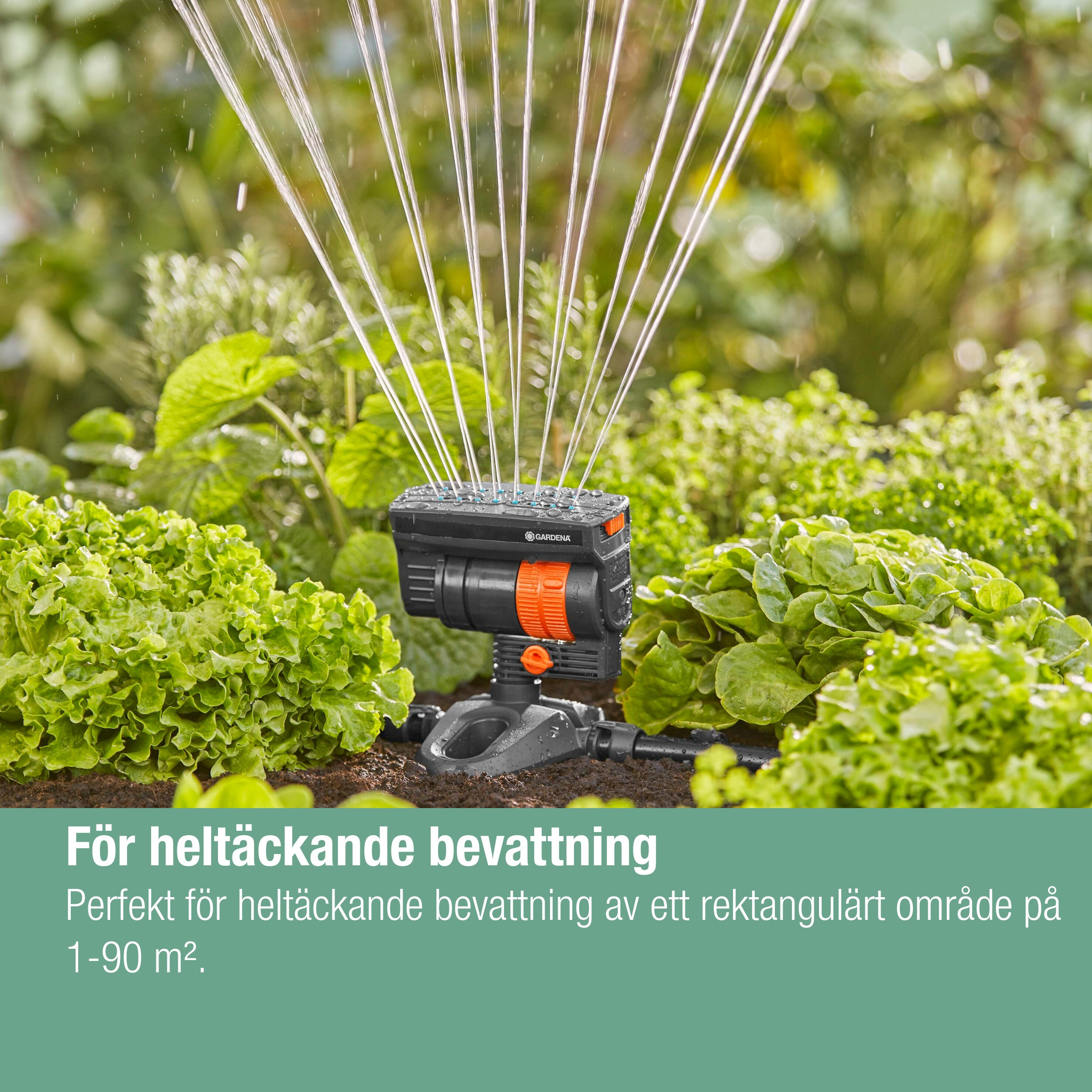 Vannspreder Gardena Micro-Drip OS 90 Rektangulær