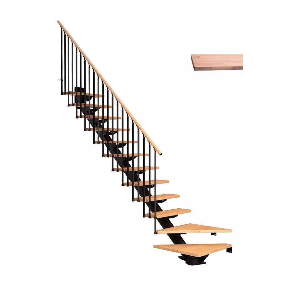 Plassbesparende Trapp Dolle Sydney Eik Hvitoljet 1/4 Classic III