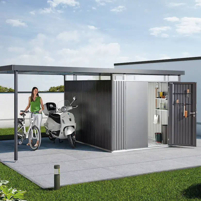 Redskapsbod Biohort Highline H5 Dobbeldør