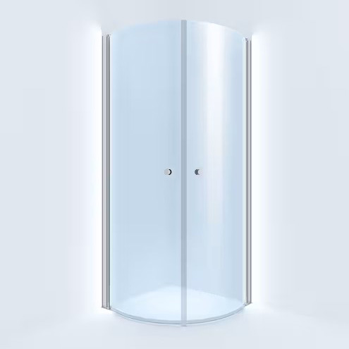 Dusjhjørne Arrow Basic Round Klarglass