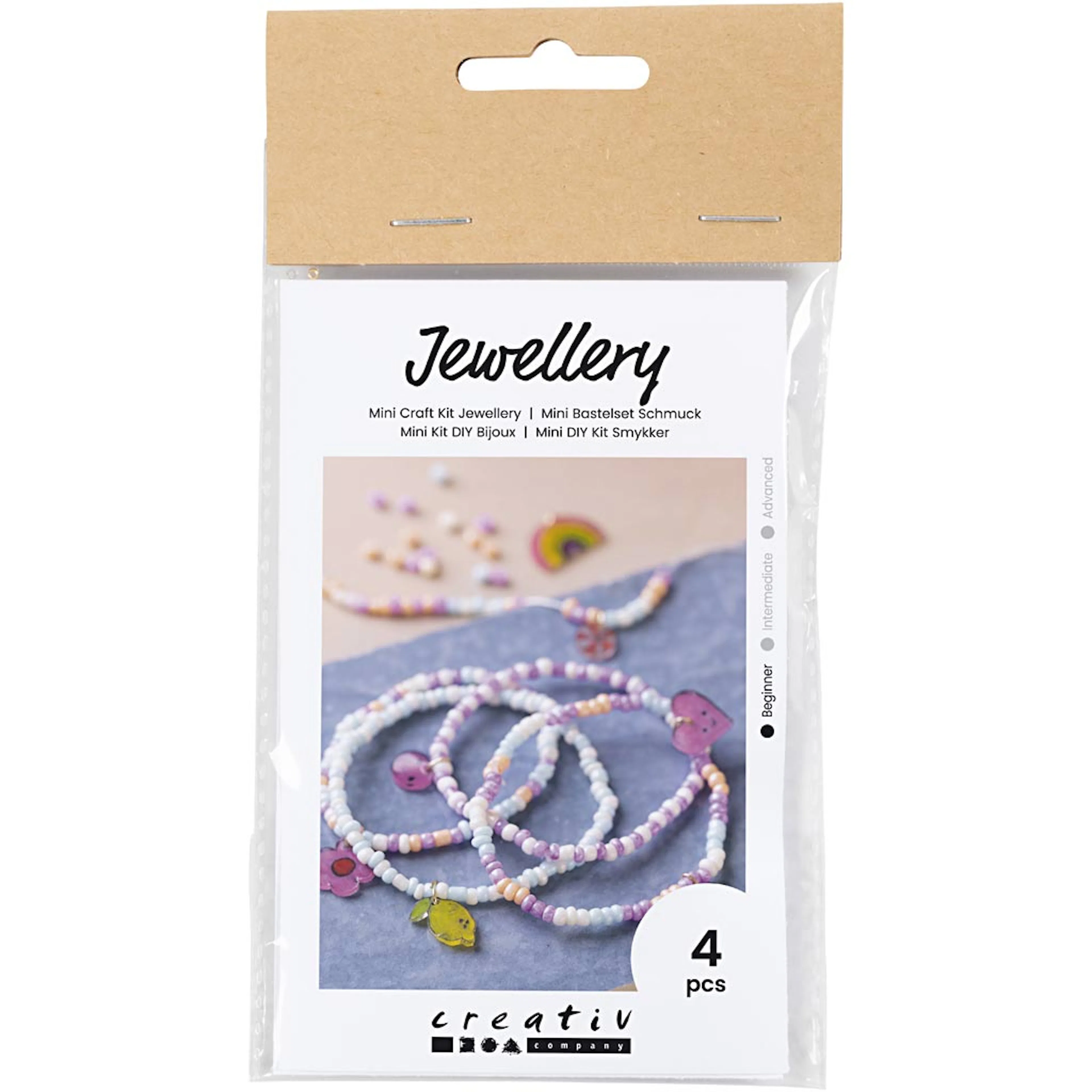 Smykker Creativ Company Mini DIY Kit Armbånd Krympeplast