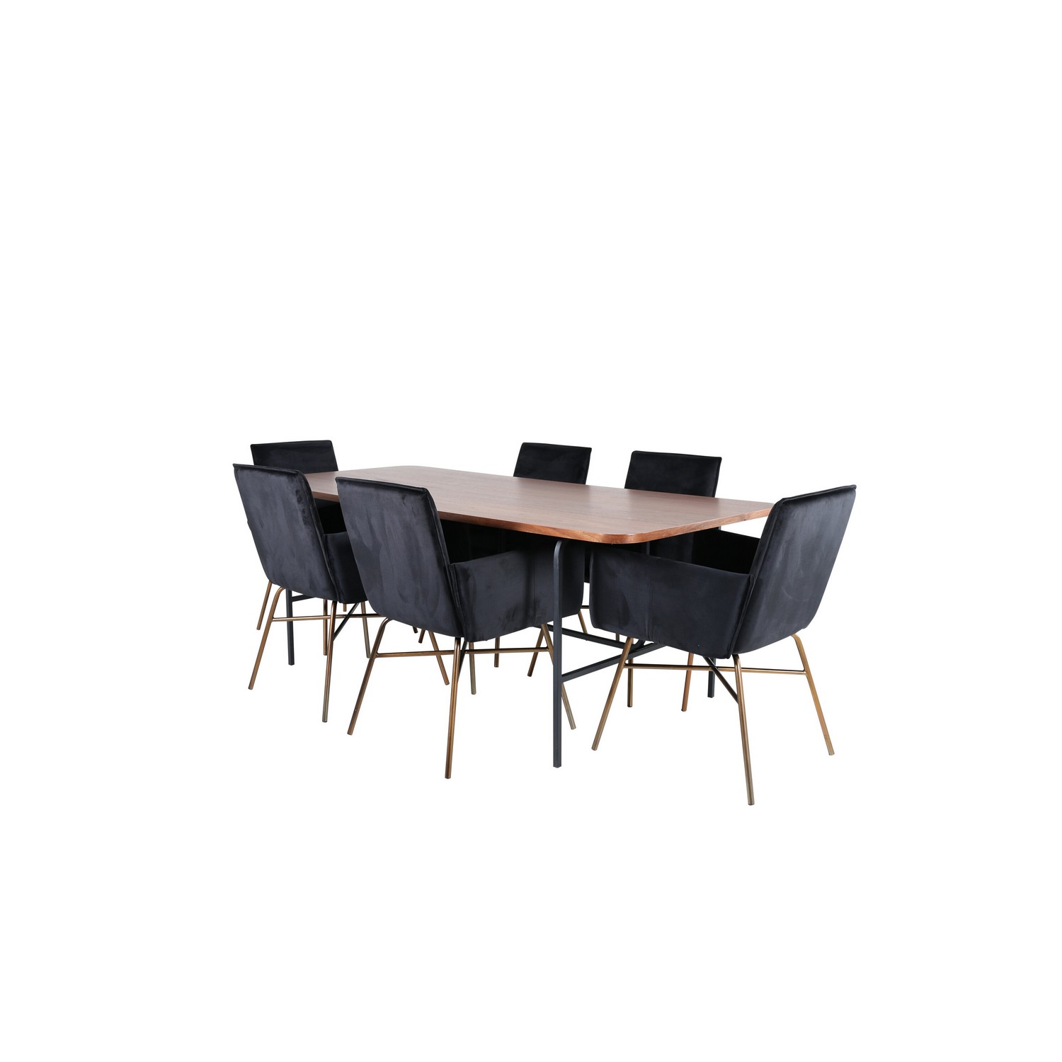 Spisegruppe Venture Home Chicago Spisebord og Annika Spisestol