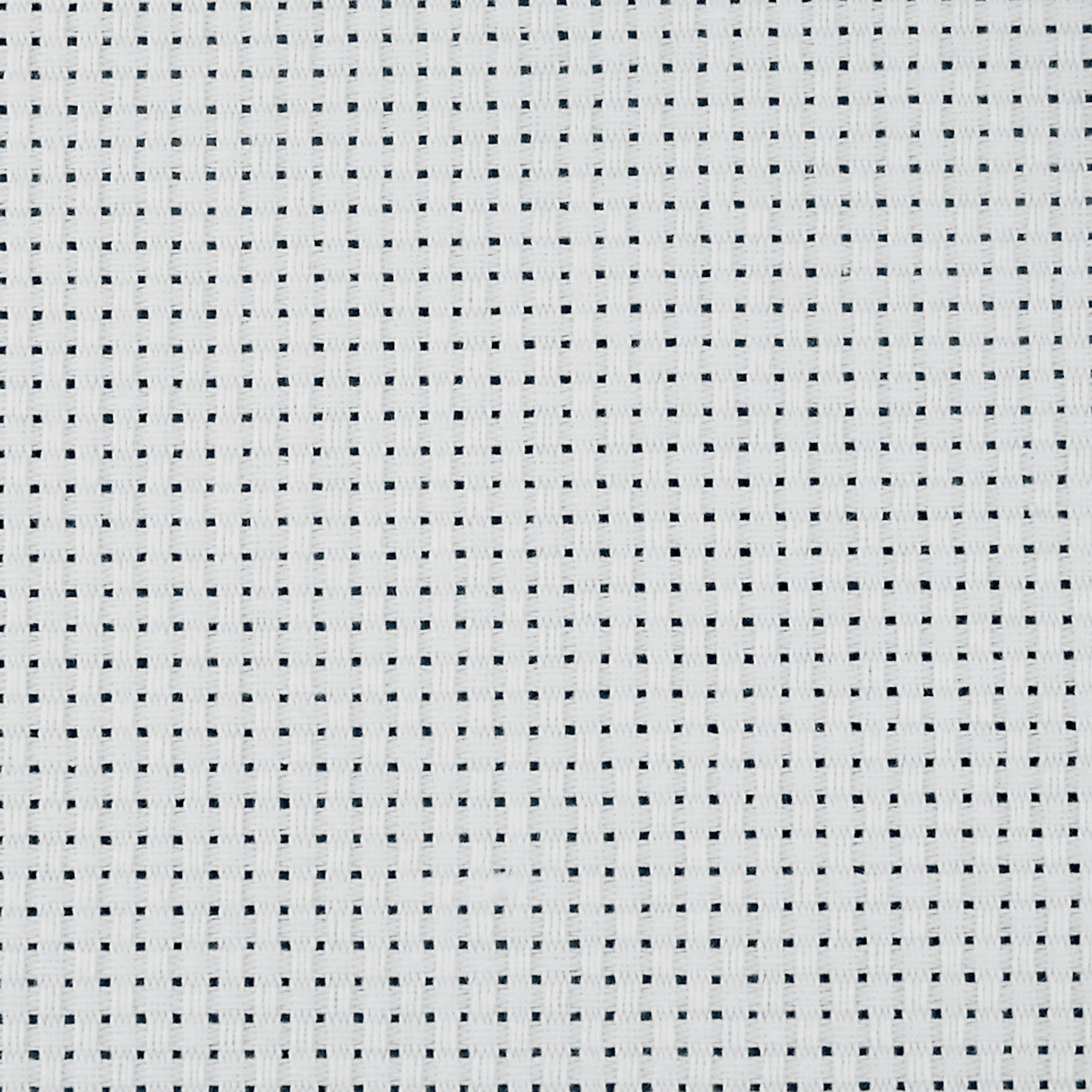 Broderistoff Creativ Company Aida 150 cm 43 Ruter pr 10 cm 3 m/ 1 stk Hvit