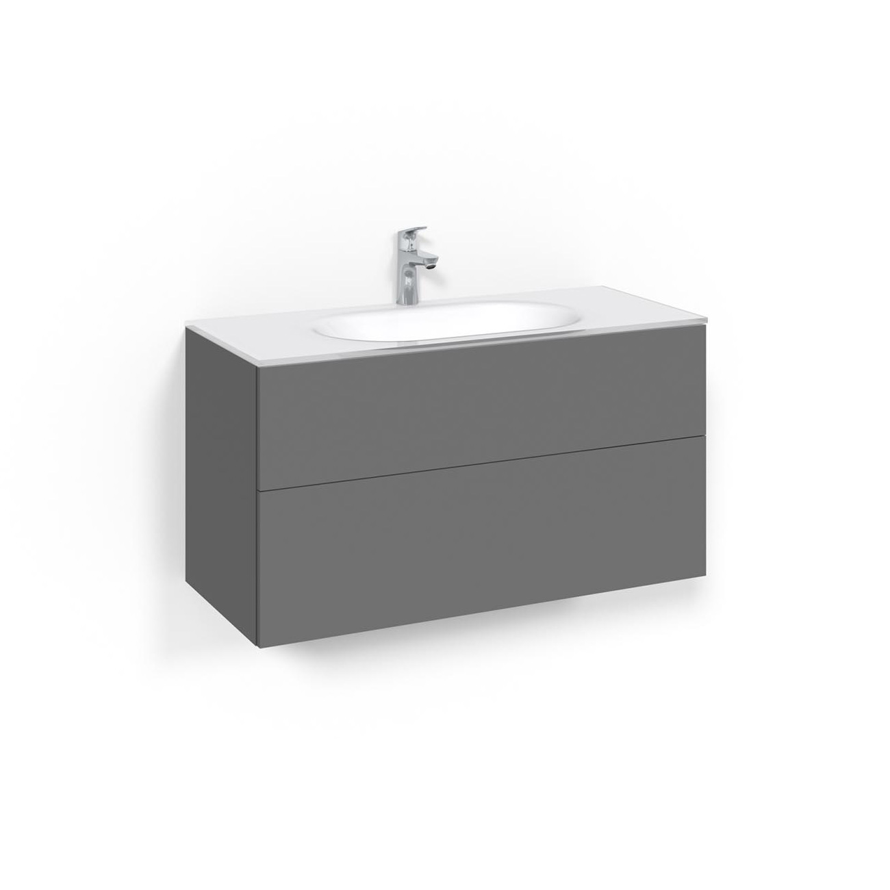 Servantskap Macro Design Crown Push Open med Glasservant