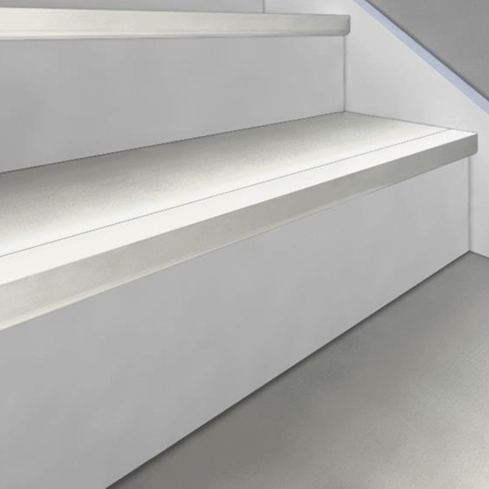 Trappnos Kährs Massiv 60x35 mm Original 15 mm Woodloc Ask Alabaster | golv - golvtillbehor - trappnosar | KakelKungen