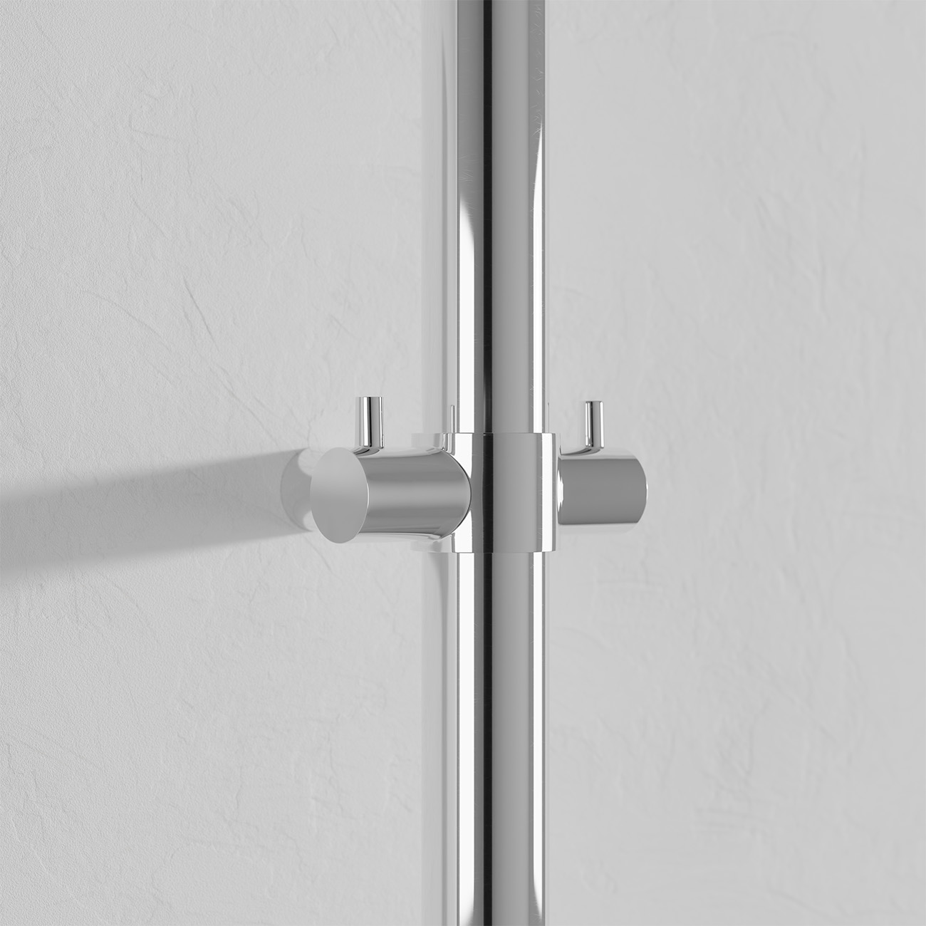 Håndkletørker El Scandtap Cozied 1 Rustfritt Stål Minimalistisk