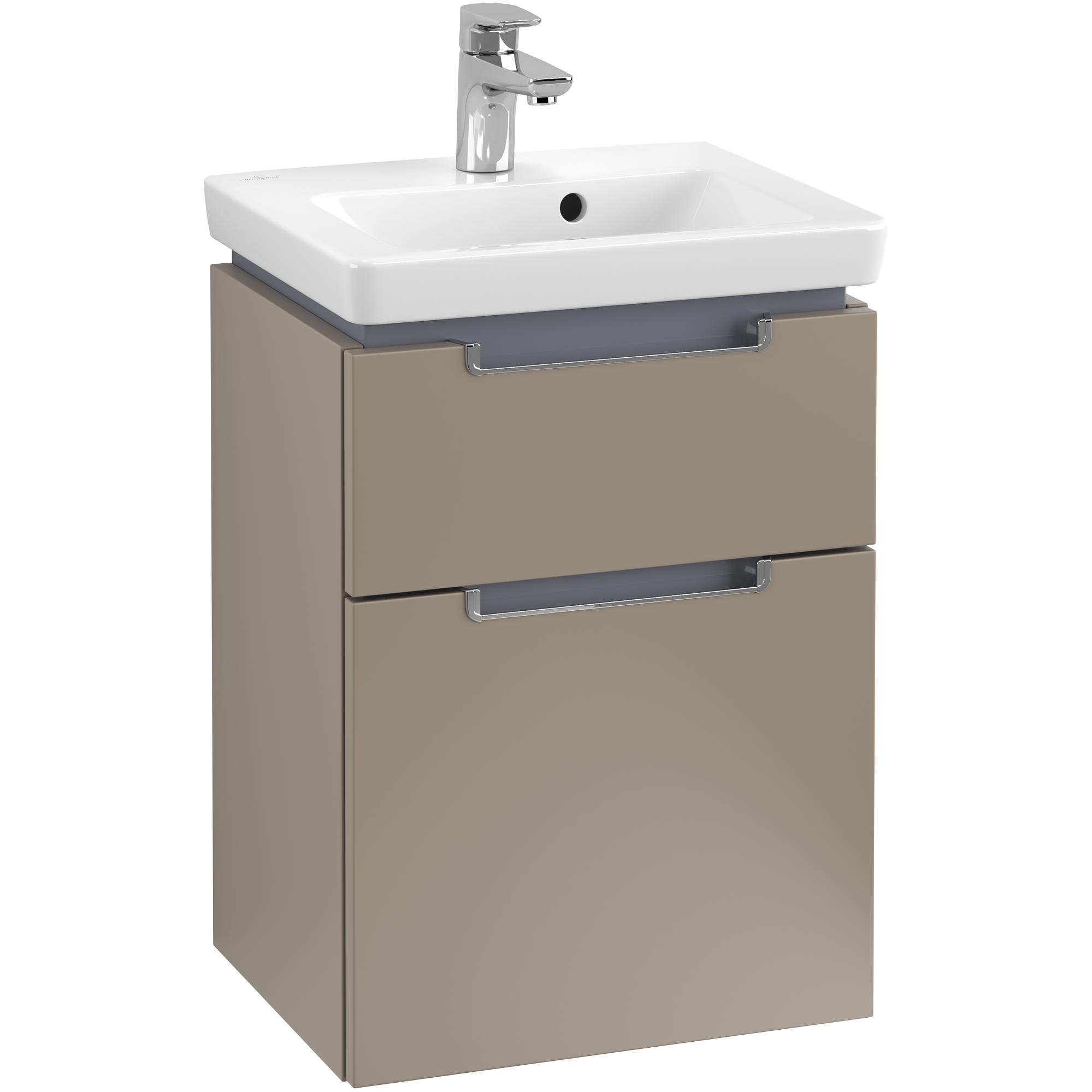 Tvättställsskåp Villeroy & Boch Subway 2.0 med 2 Lådor | badrum - badrumsmobler - tvattstallsskap-och-kommod | KakelKungen