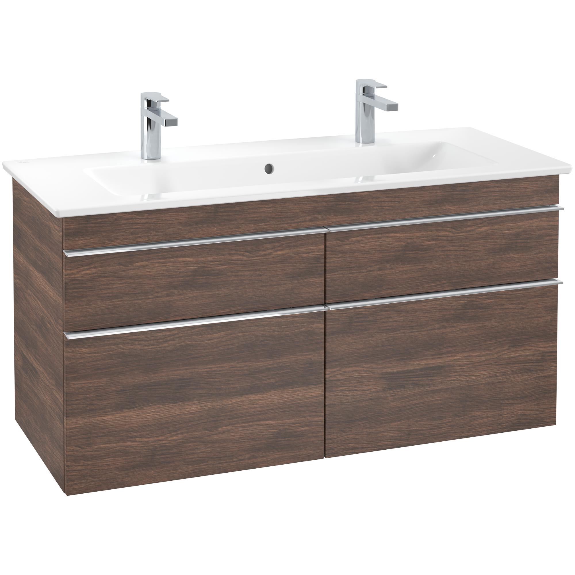 Tvättställsskåp Villeroy & Boch Venticello 115 cm med  4 Lådor för Skåpstvättställ