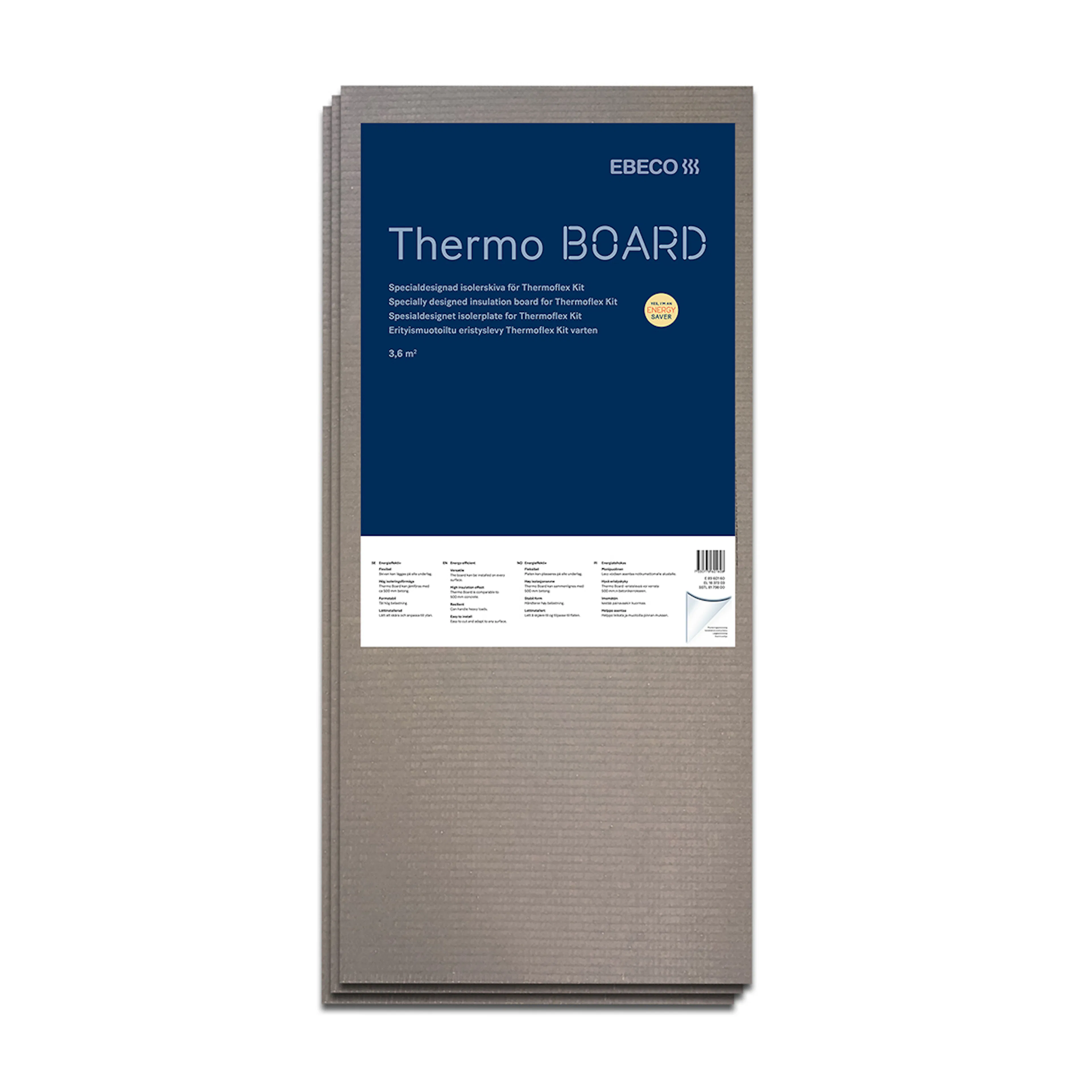 Isolasjonsplate Ebeco Thermo Board