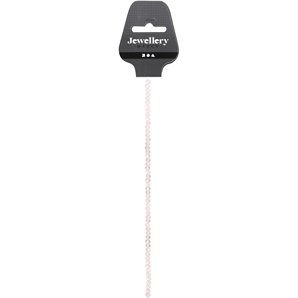 Facettperler Creativ Company Hull Str 1 mm 45 stk/1 Pk