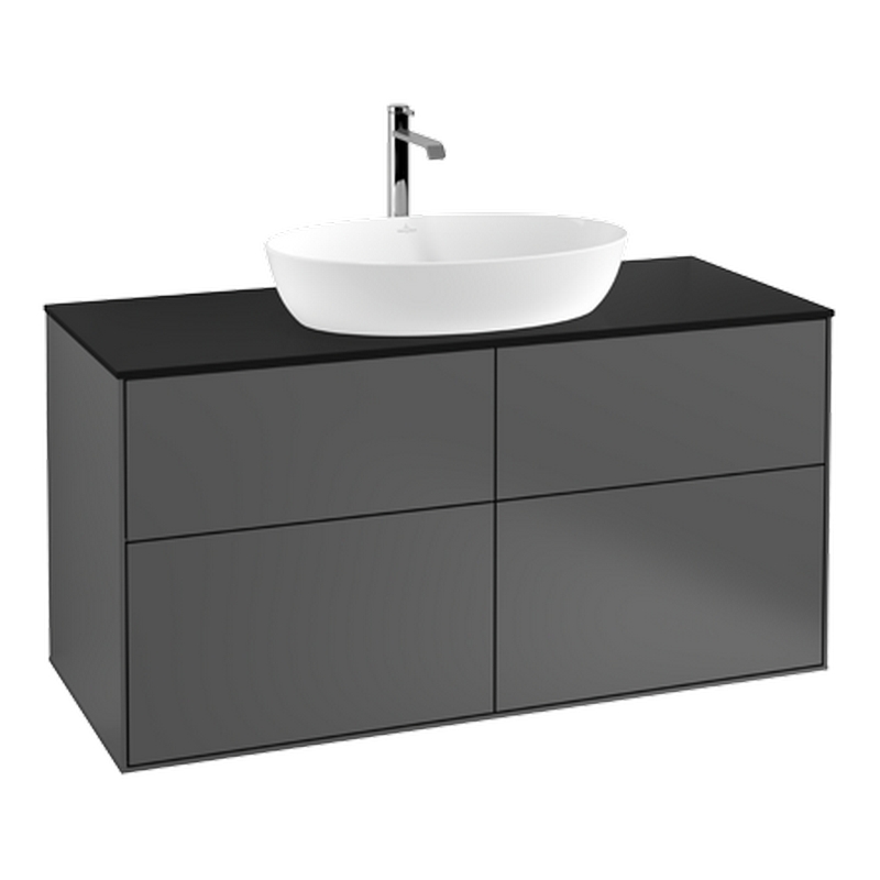 Tv&auml;ttst&auml;llssk&aring;p Villeroy & Boch Finion med 4 L&aring;dor och B&auml;nkskiva f&ouml;r Frist&aring;ende Tv&auml;ttst&auml;ll fr&aring;n Artis & Collaro