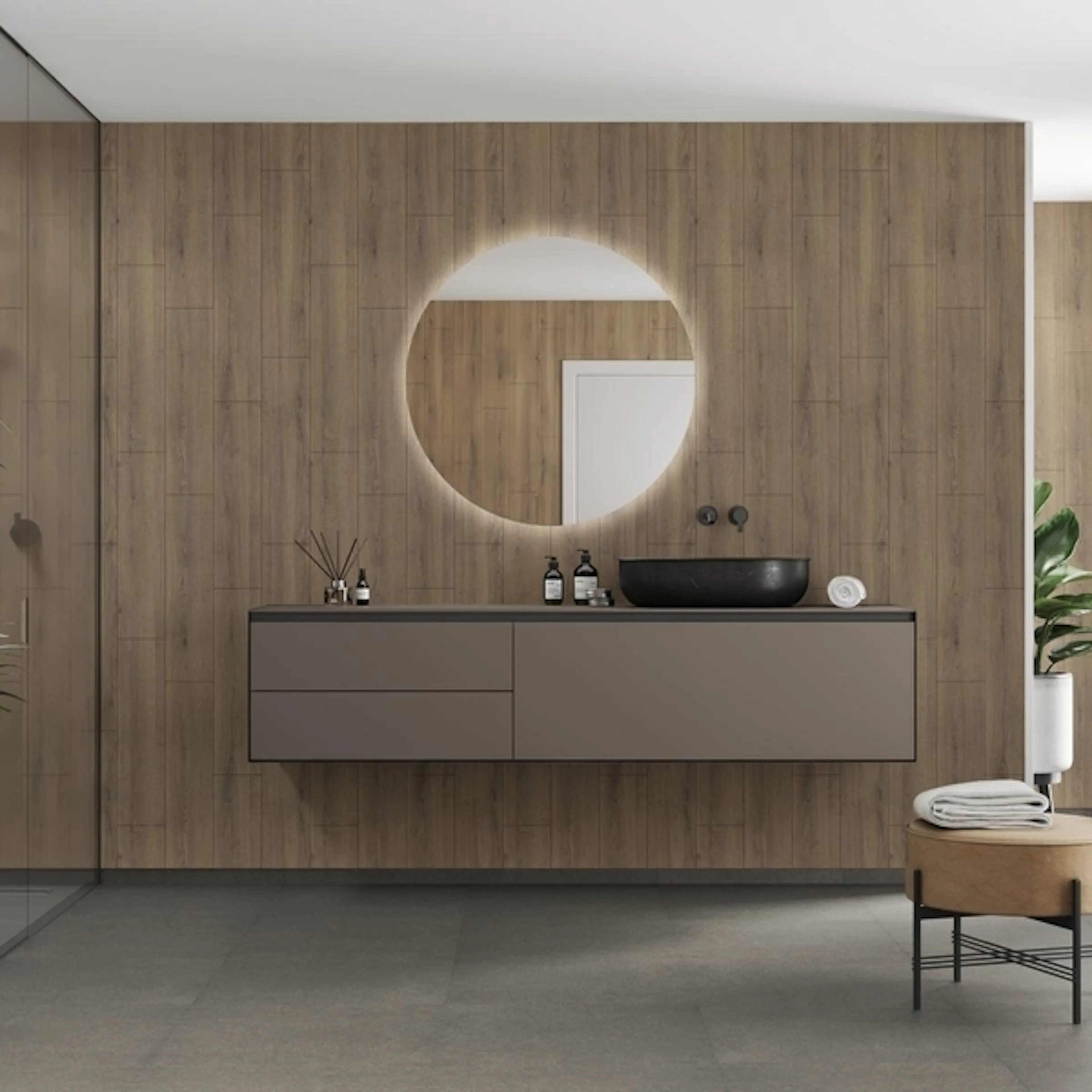 Baderomspanel Fibo 2164-M76 Pure Oak
