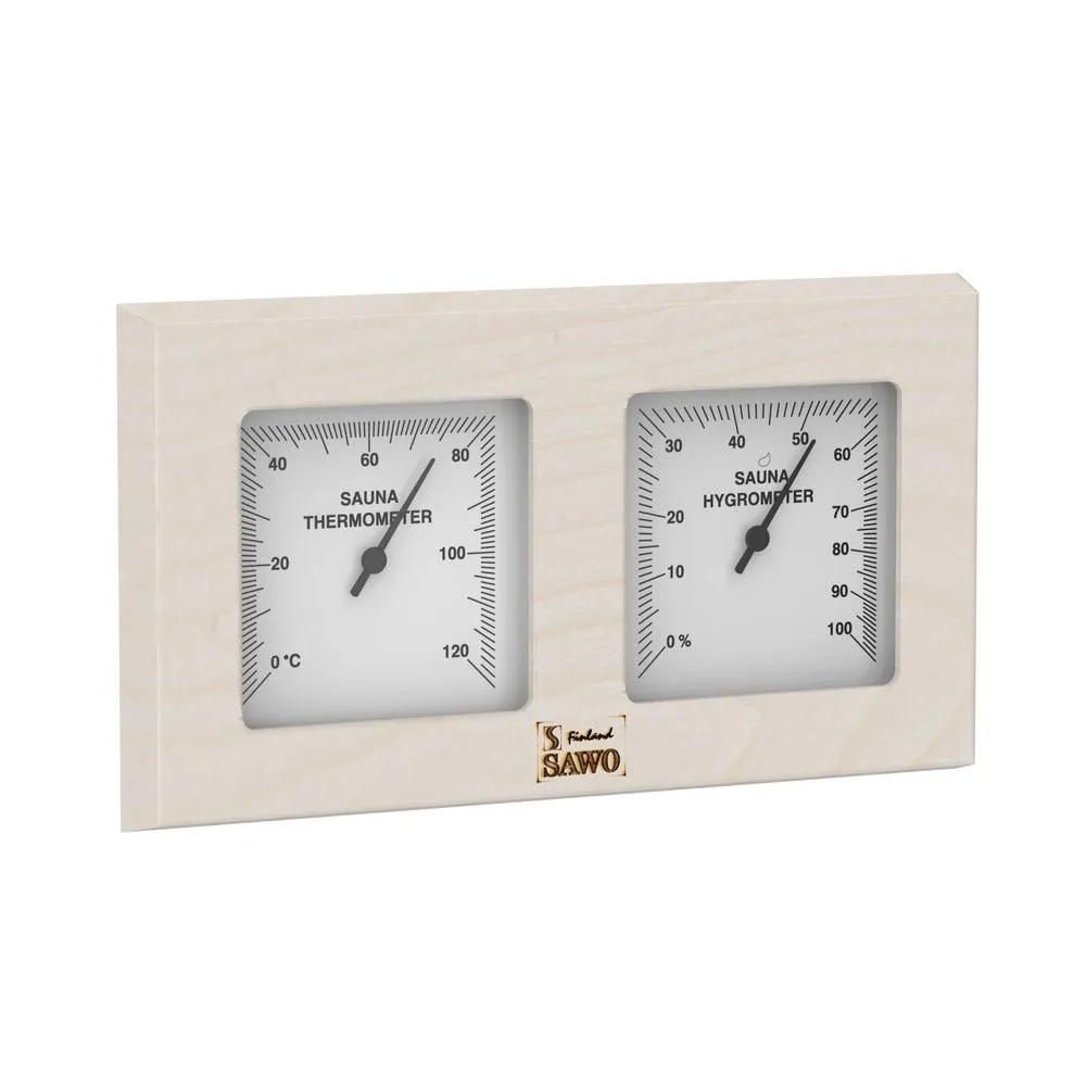 Badstu Thermo-Hygrometer SAWO 222