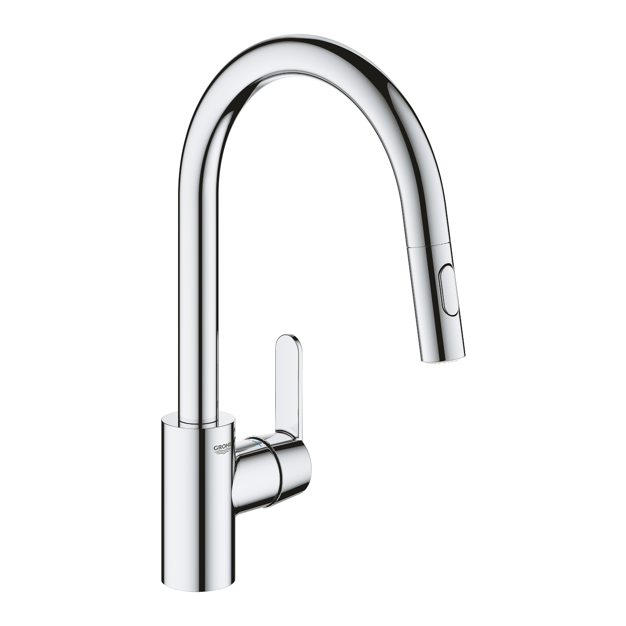 K&ouml;ksblandare Grohe Get 31484 med Utdragbar Pip
