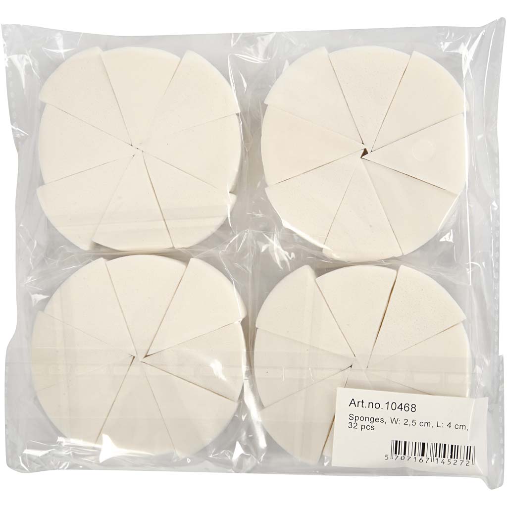 Svamper Creativ Company 40x25 mm 1 Pk
