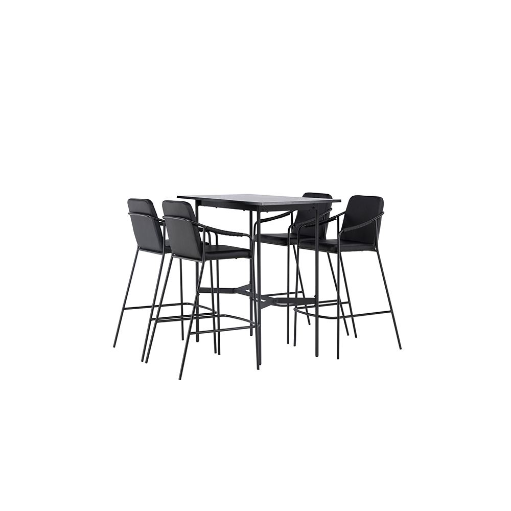 Spisegruppe Venture Home Rax med 4 stk Tvist Stoler