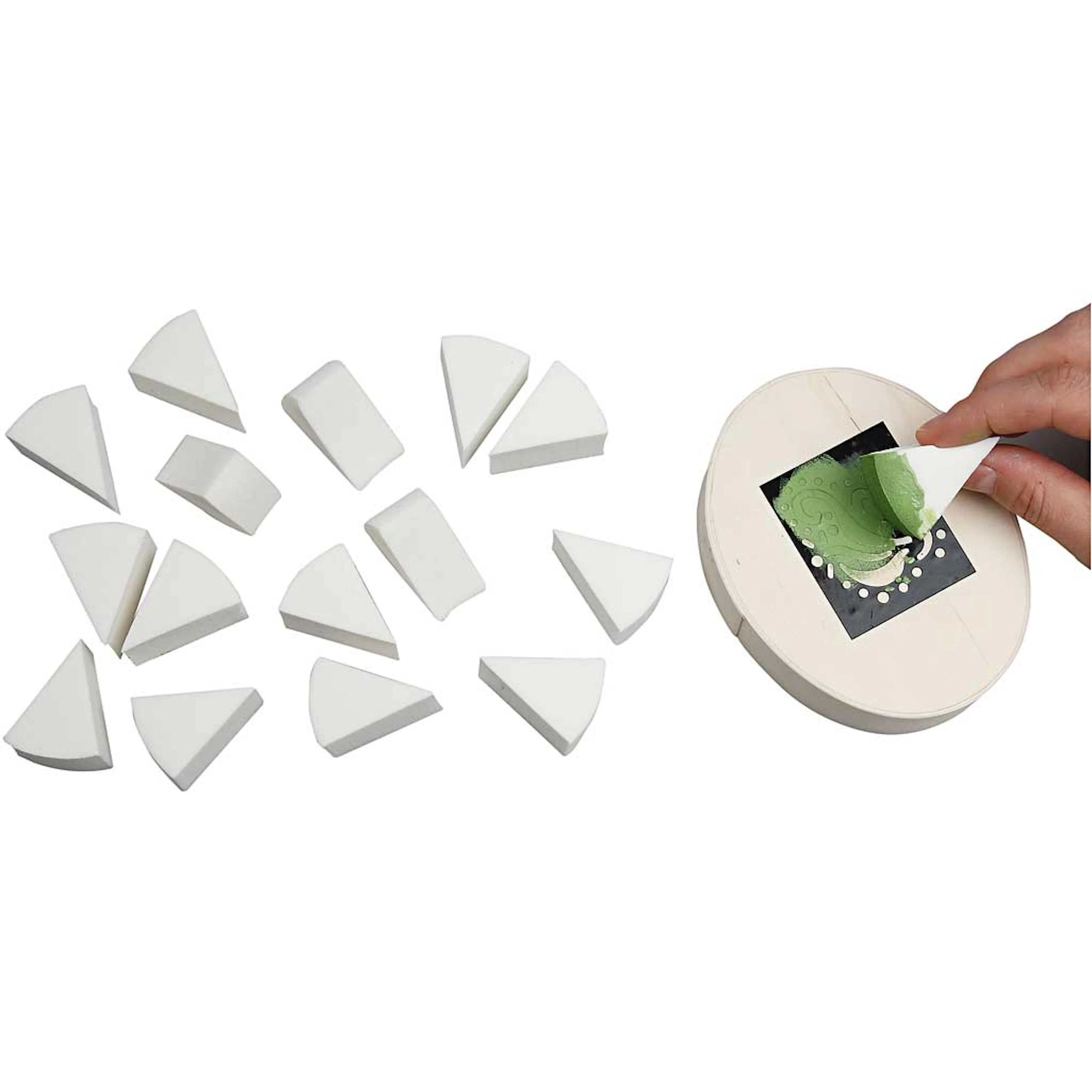 Svamper Creativ Company 40x25 mm 1 Pk
