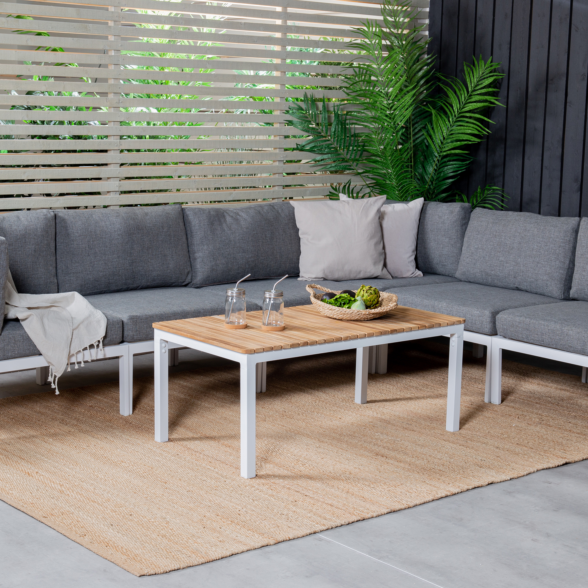 Loungegruppe Venture Home Copacabana med Brasilia Bord
