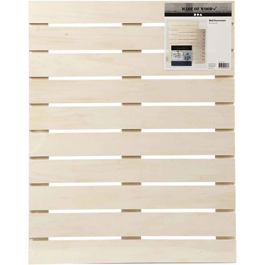 Veggdekorasjon Creativ Company Str 40X50,2 cm Tykkelse 11 cm 1 stk
