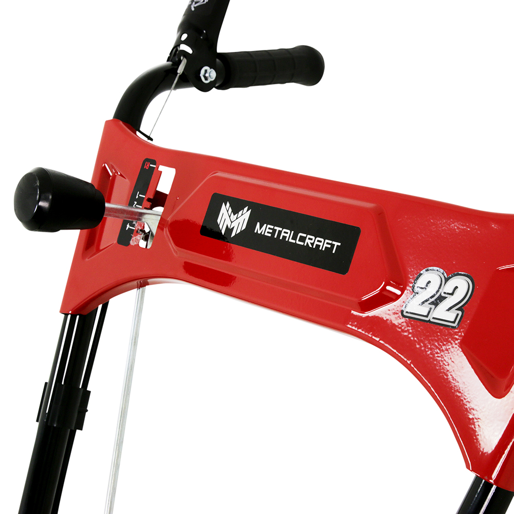 Snøfreser Metalcraft 6,5 HK Loncinmotor Rød