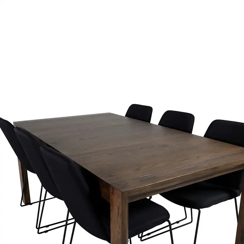 Spisegruppe Venture Home Slider med 6 Muce Stoler