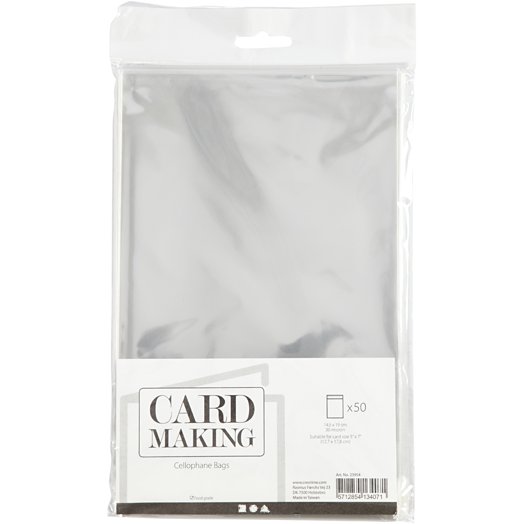Cellofanposer Creativ Company 19x14,5 cm 50 stk/1 Pk