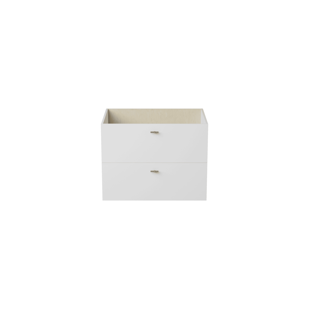 Servantskap FOSSBAD Variant60 B80 for Benkeplate og Toppmontert Servant