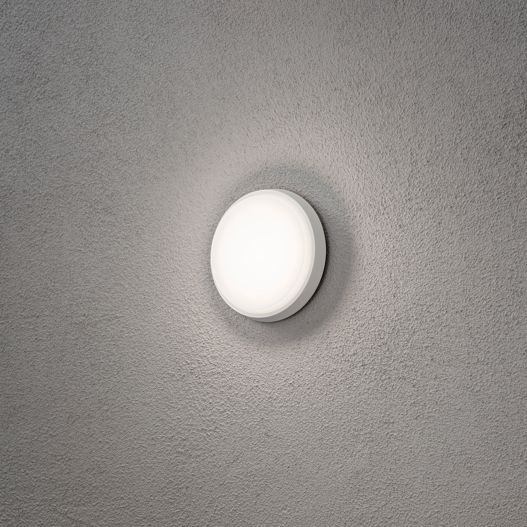Vegglampe Gnosjö Konstsmide Cesena 10W High Power LED Rund