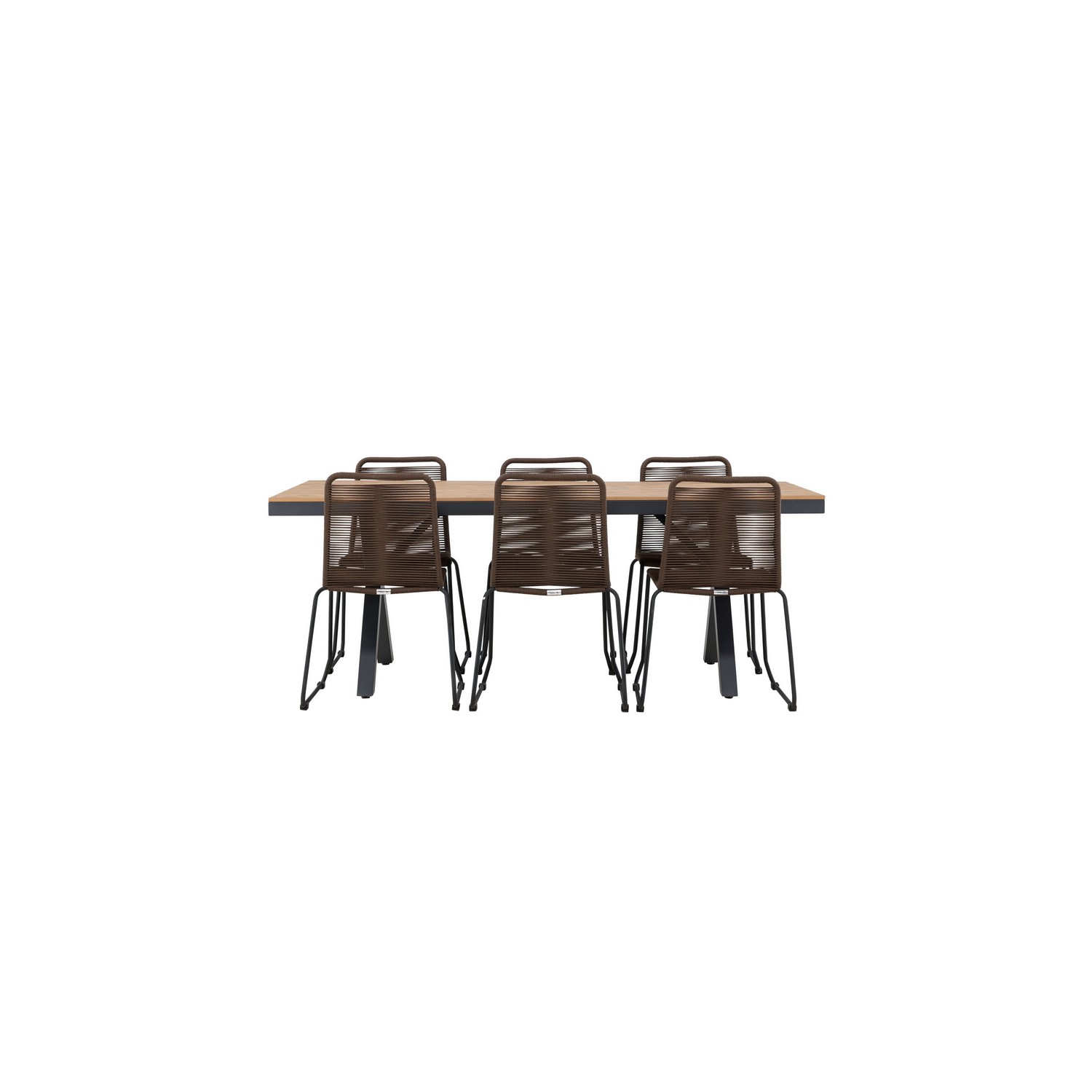 Hagegruppe Venture Home Garcia med 6 Lindos Stoler