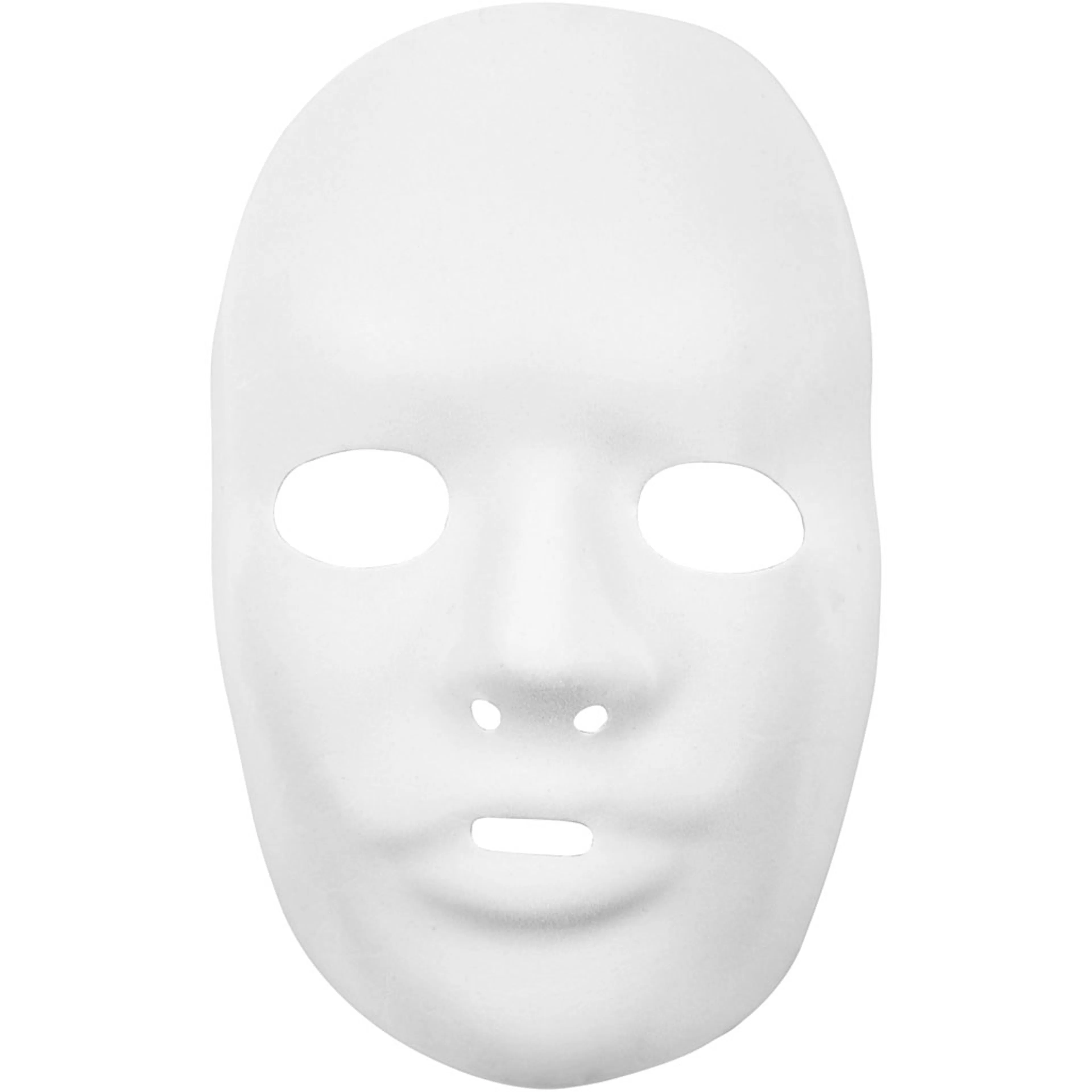 Helmaske Creativ Company Hvit 24x15,5 cm 1 stk