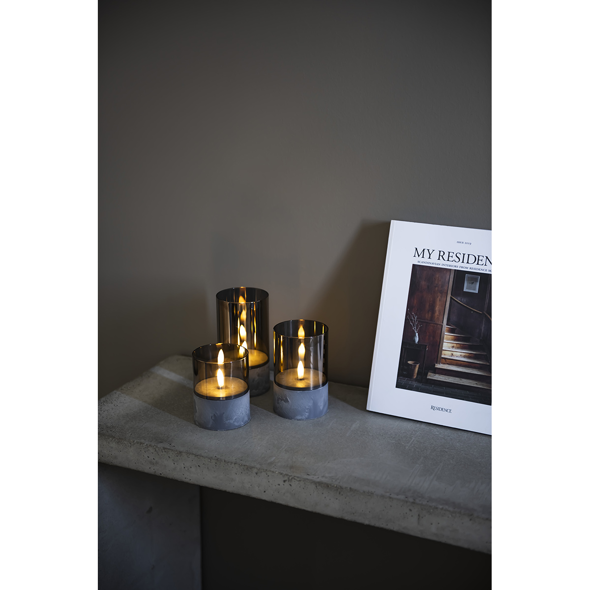 Lyslykt Gnosjö Konstsmide Set 1819 LED