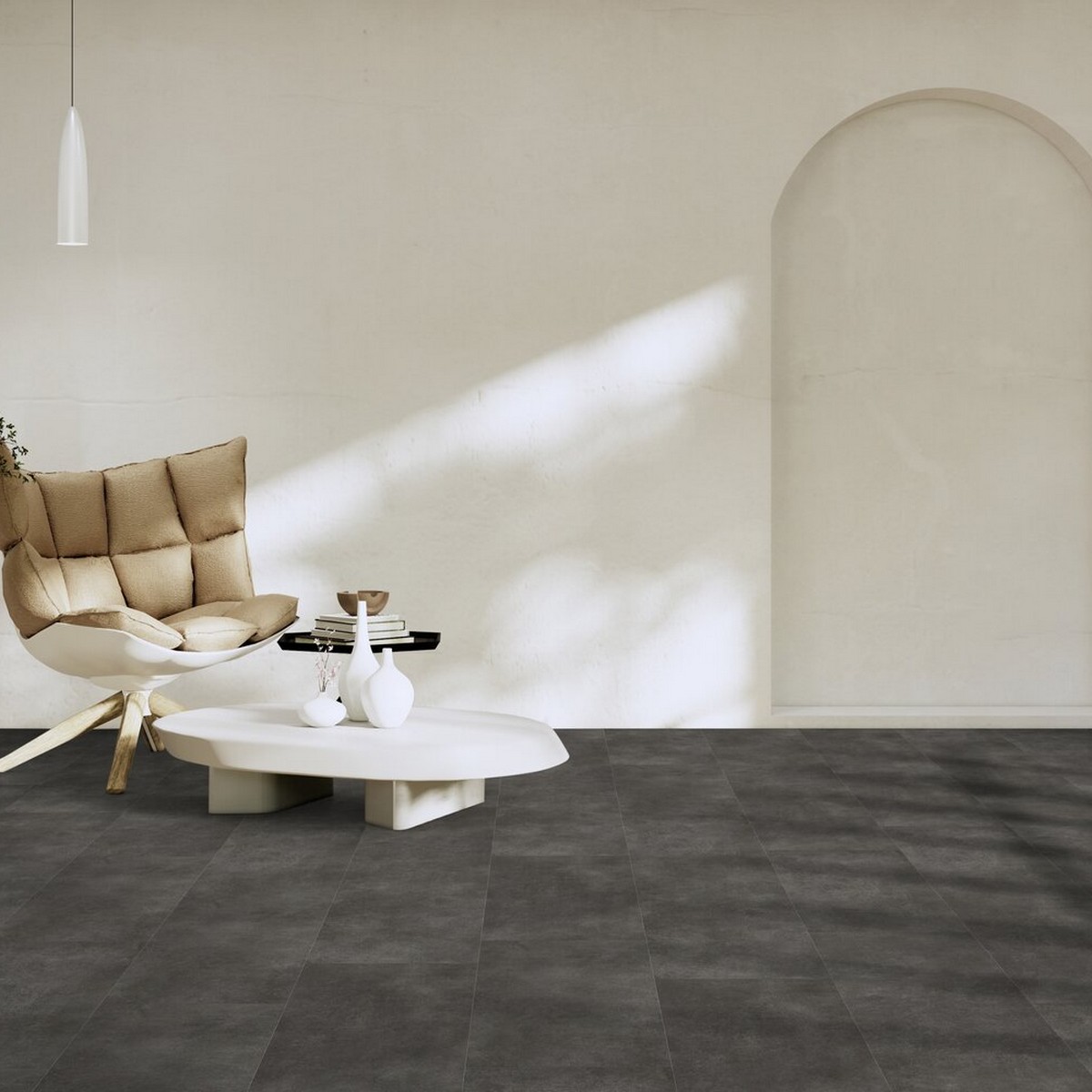 Vinylgulv Gerflor Virtuo 55 Rigid Acoustic Latina Dark