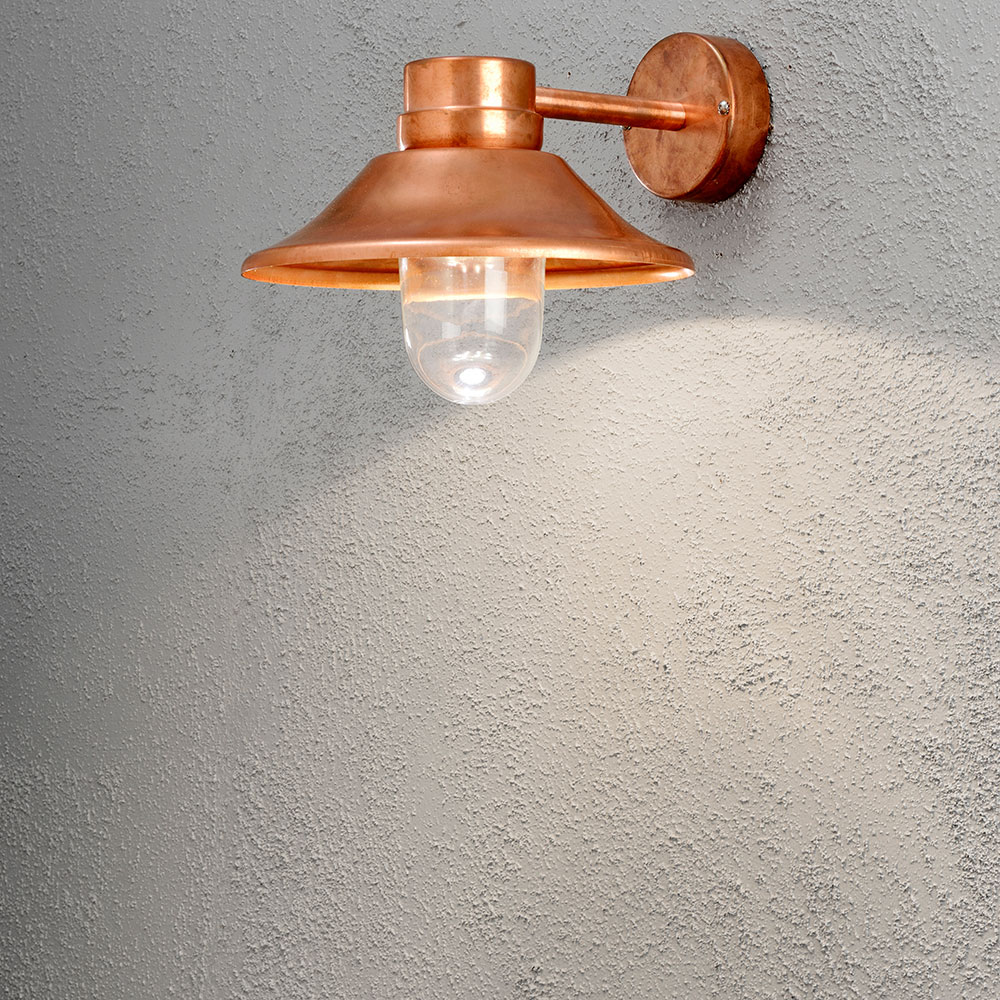Vegglampe Gnosjö Konstsmide Vega 8W Dimbar LED Stor