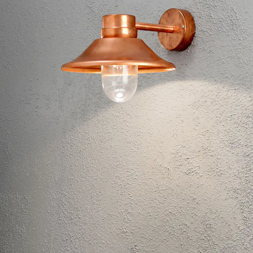 Vegglampe Gnosjö Konstsmide Vega 8W Dimbar LED Stor