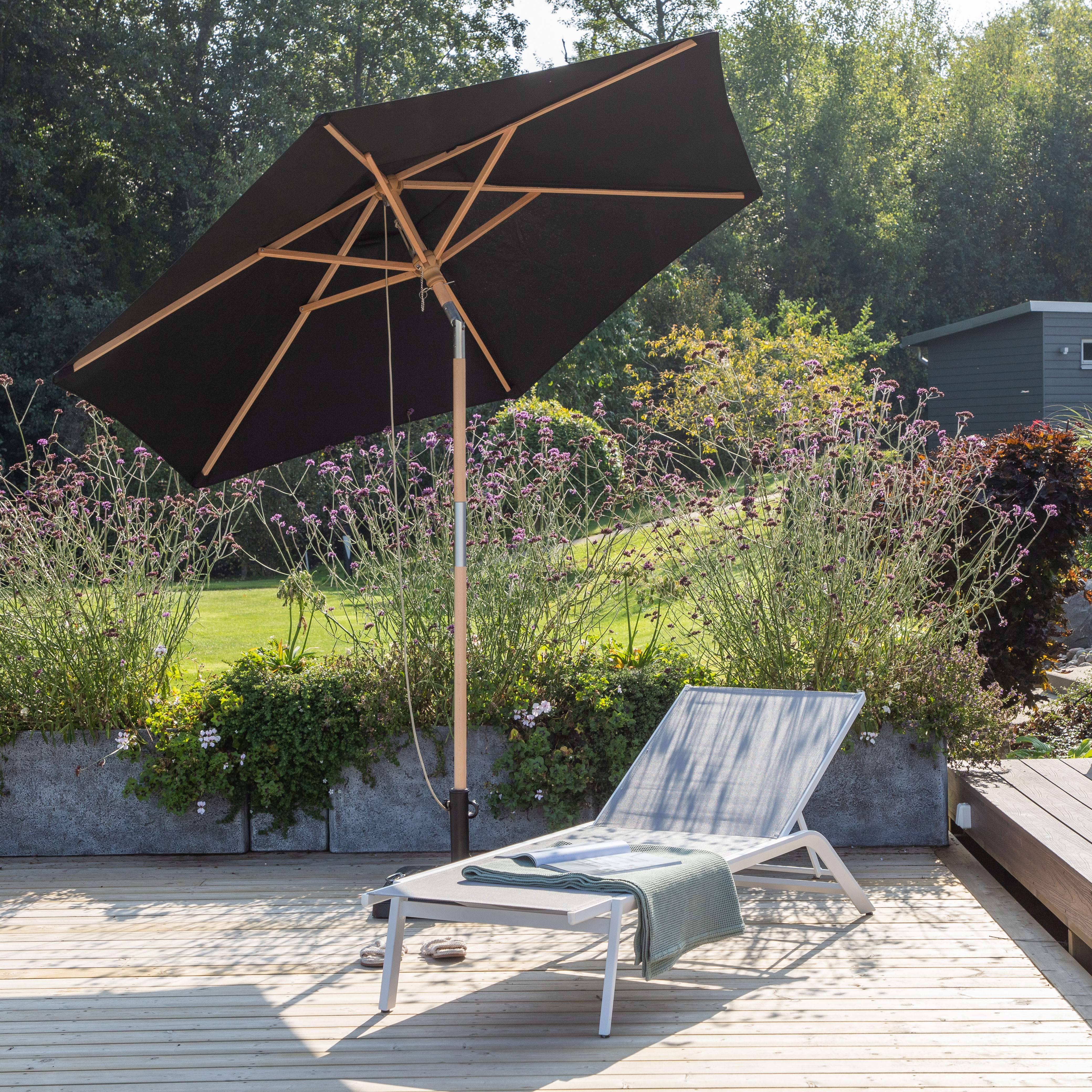 Parasoll Venture Home Colena med Vippefunksjon
