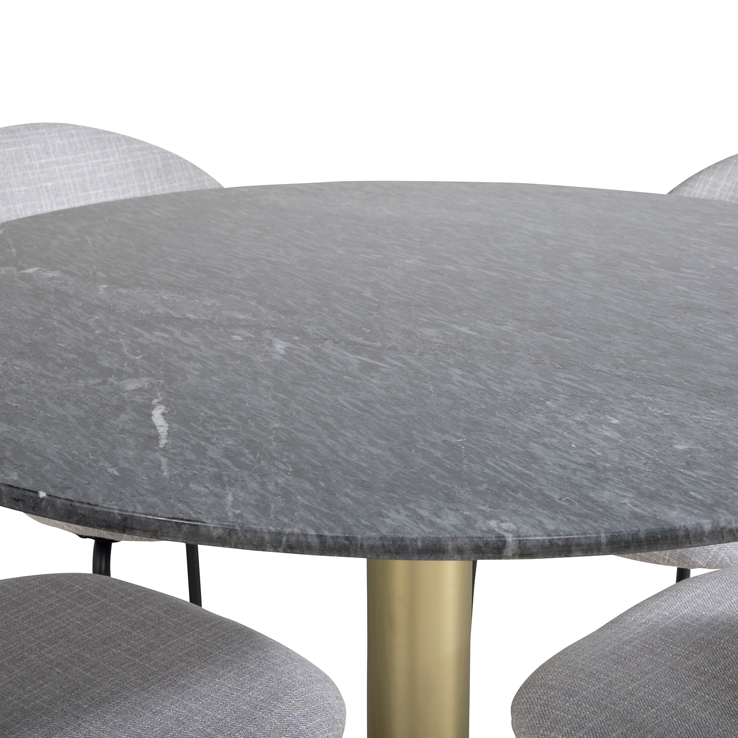 Spisegruppe Venture Home Estelle med 4 Valor Stoler Polyester