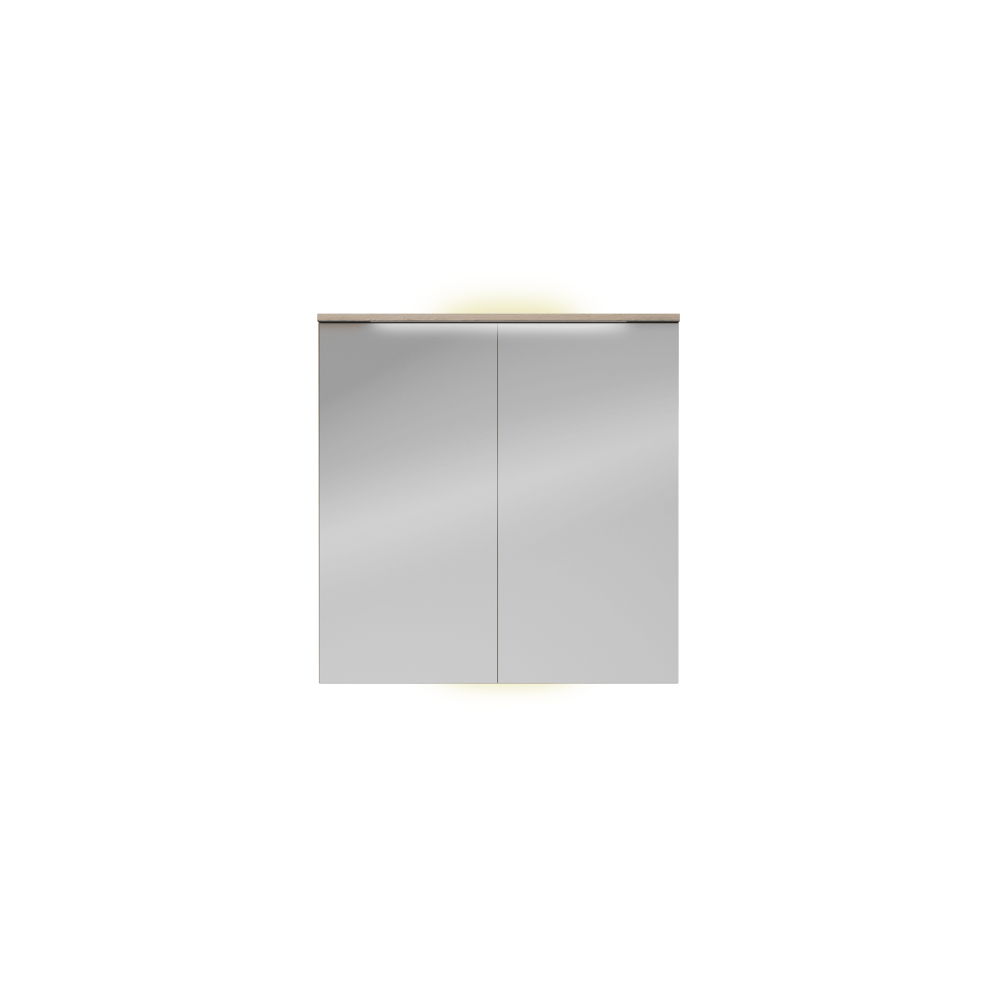 Speilskap FOSSBAD B80 D12 med Lystopp