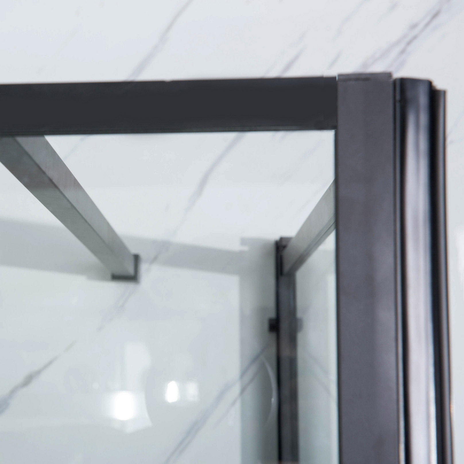 Duschhörn Bathlife Profil Rak Vägg + Rak Dörr