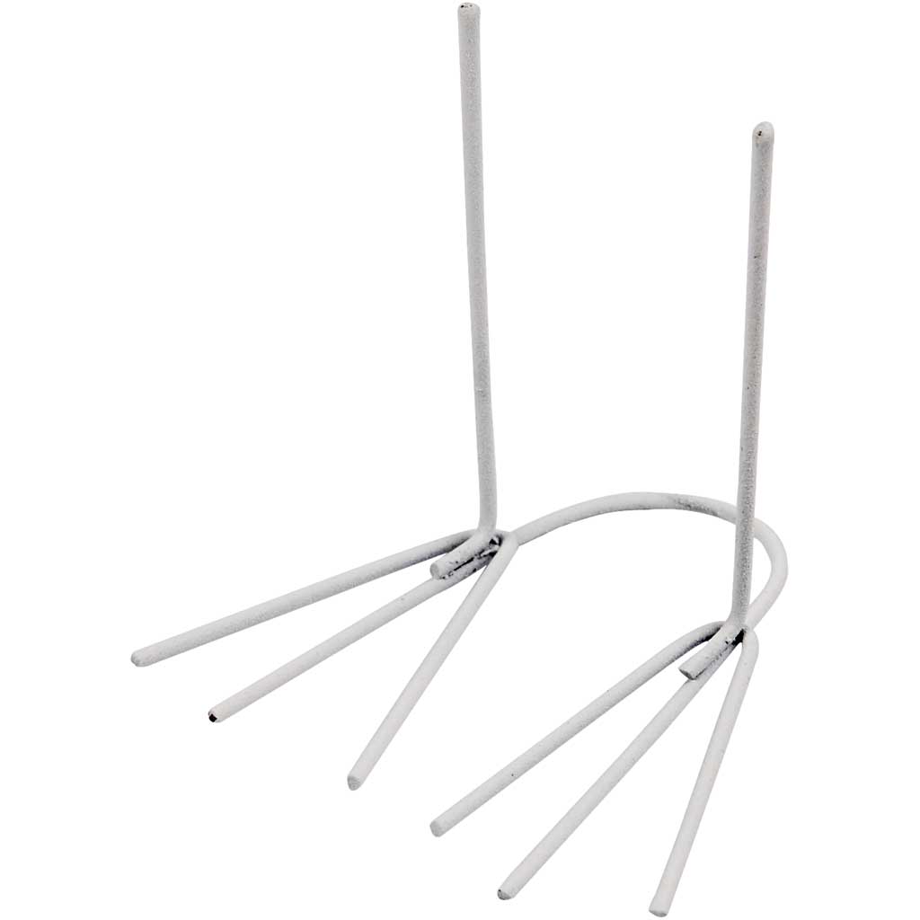 Fugl-/Kyllingføtter Creativ Company Hvit 4,5x2,5 cm 20 Par/1 Pk