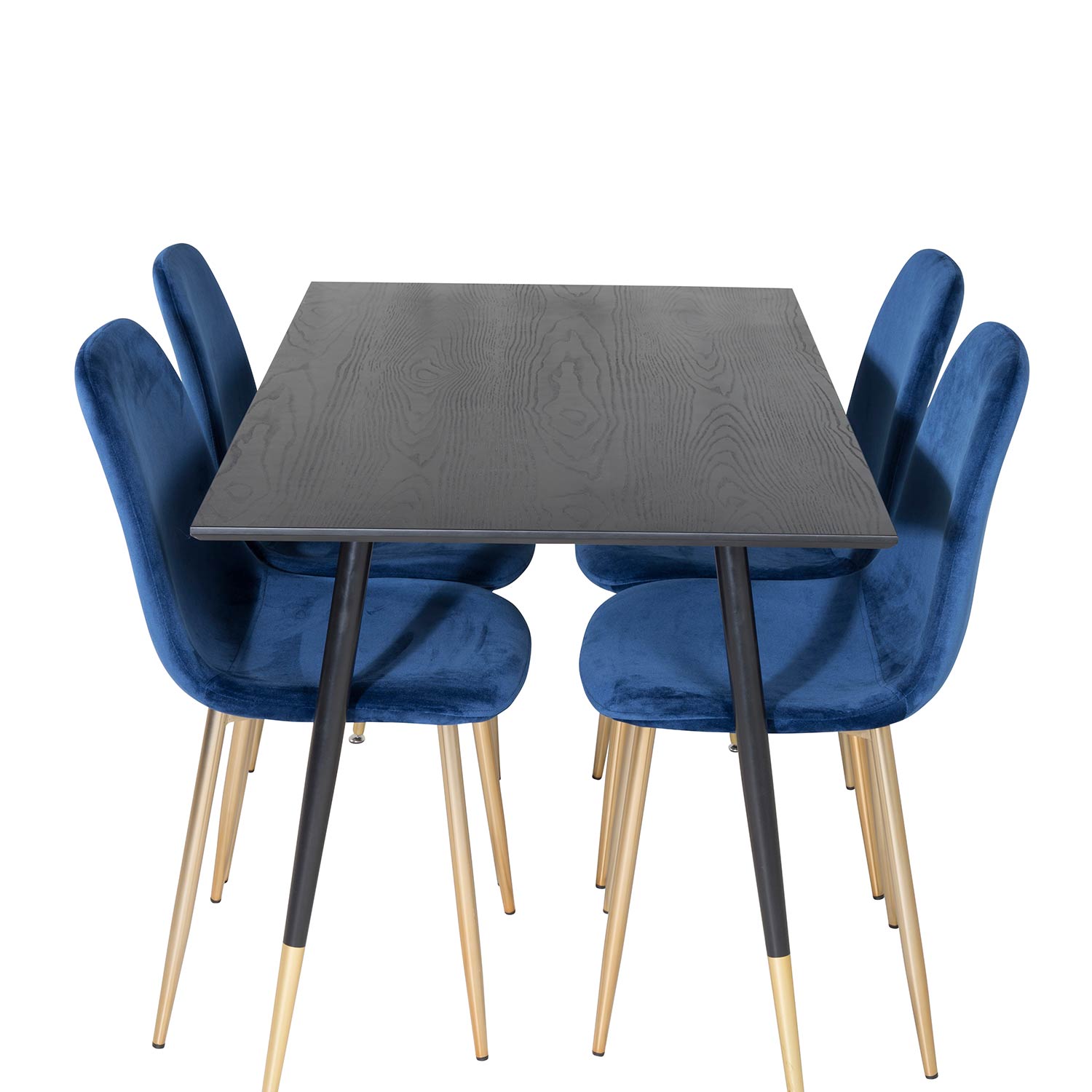 Spisegruppe Venture Home Dipp med 4 Polar Stoler