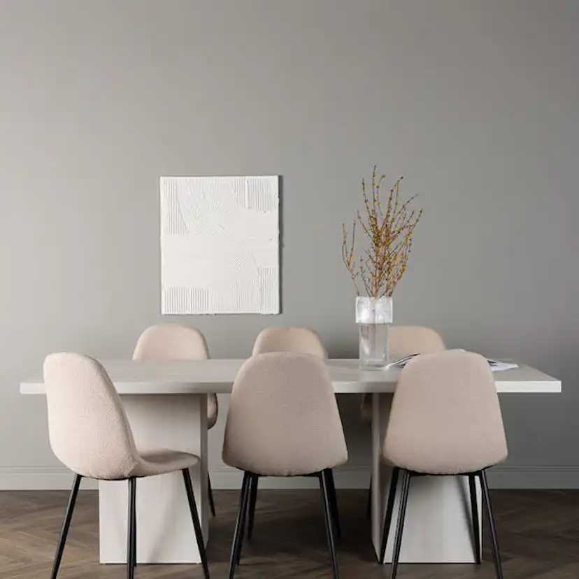 Spisegruppe Venture Home Olga med 6 Polar Stoler
