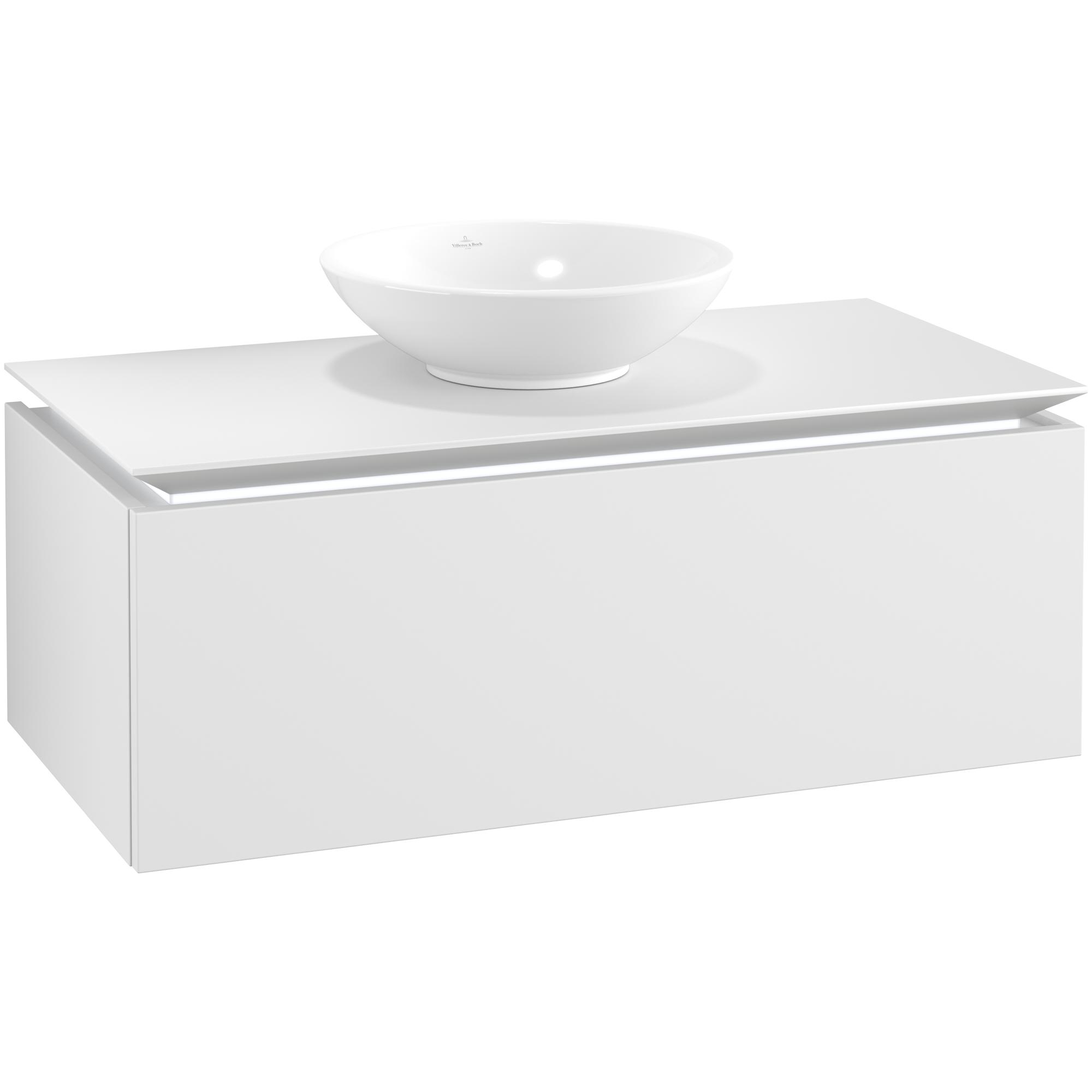 Tvättställsskåp Villeroy & Boch Legato Kompakt 1000 med 1 Låda för Tvättställ från Memento